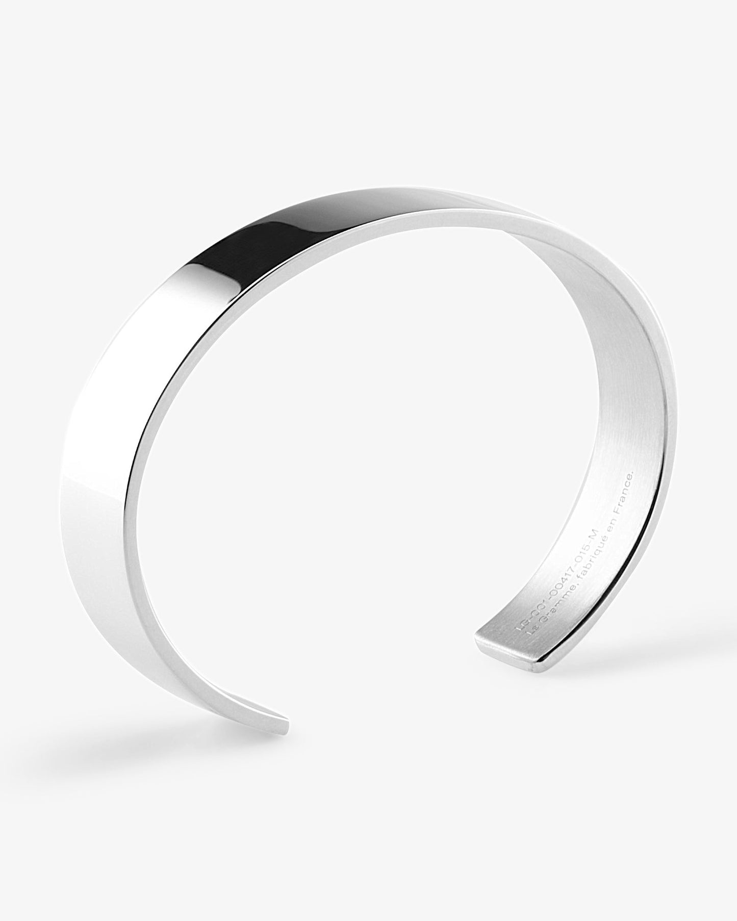 Le gramme 33g polished ribbon bracelet