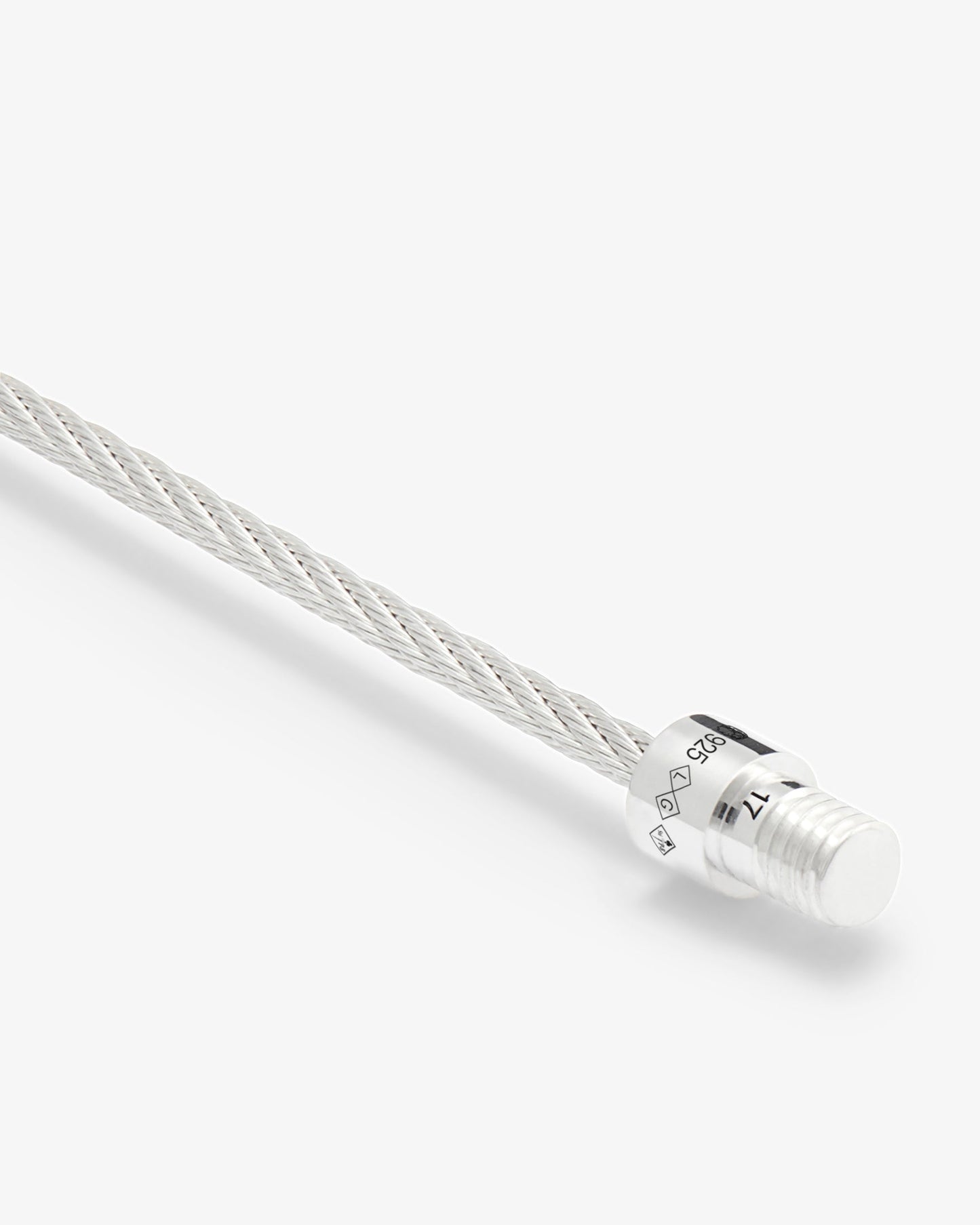 Le gramme 9g polished cable bracelet
