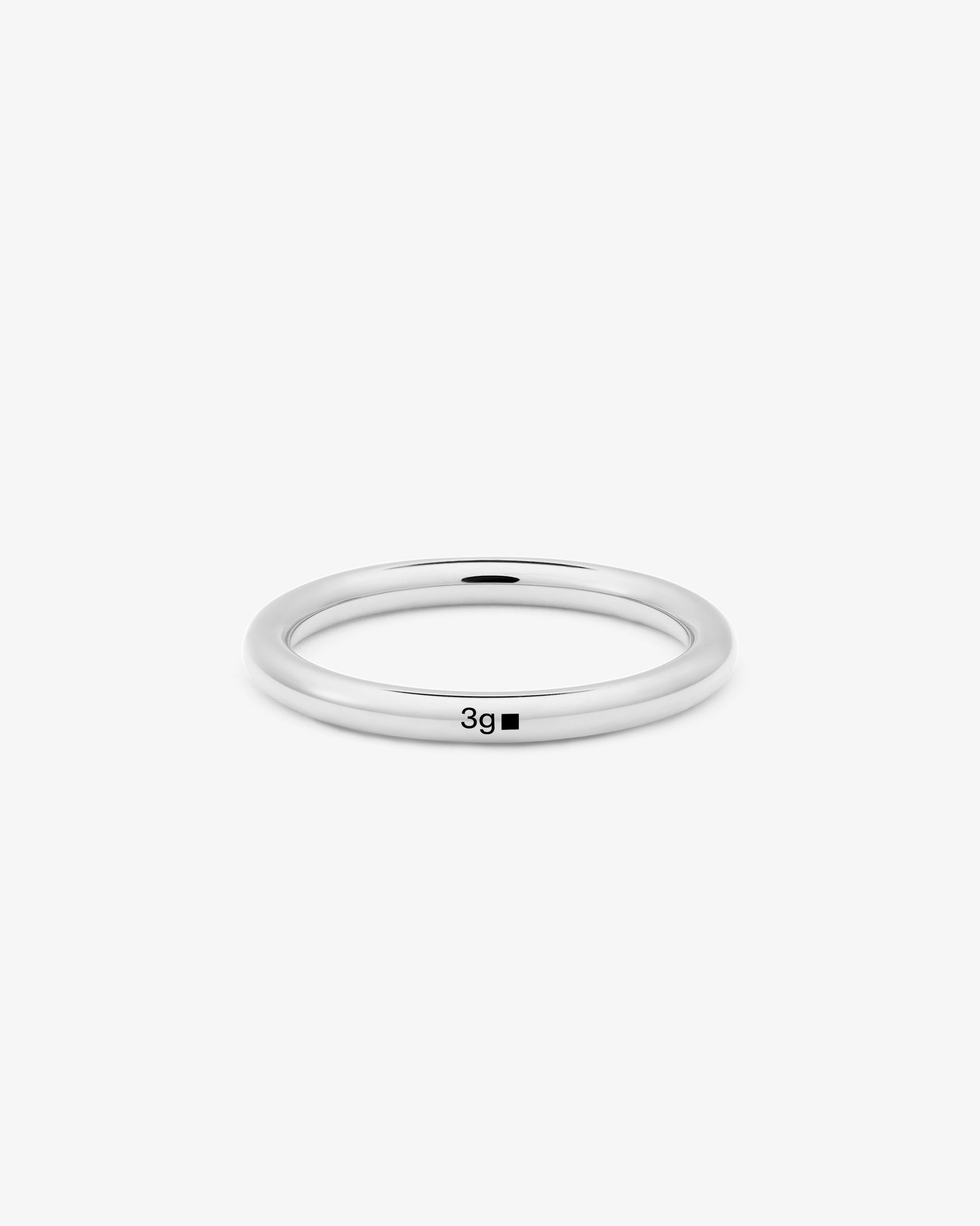 Le gramme 3g polished bangle ring