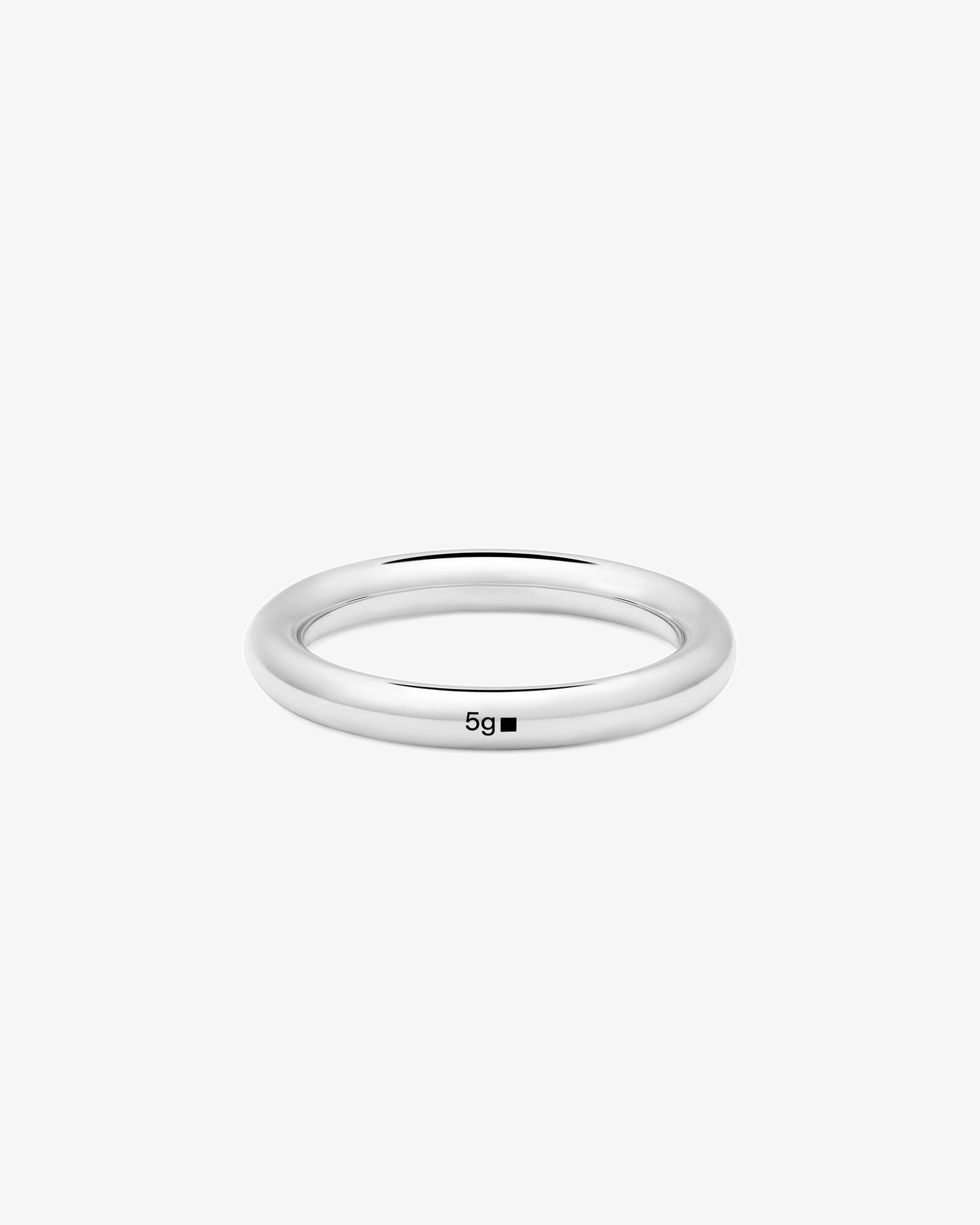 Le gramme 5g polished bangle ring