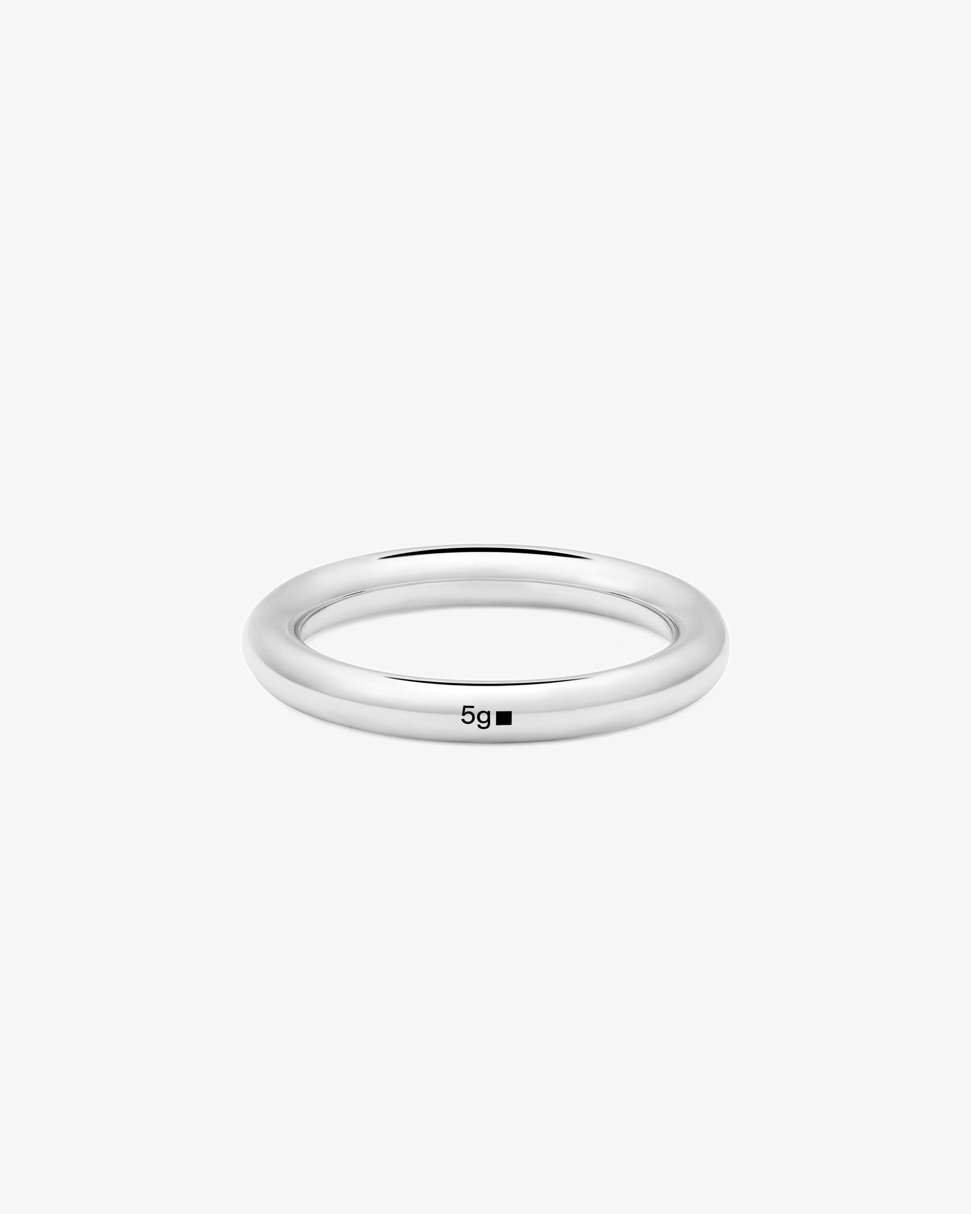 Le gramme 5g polished bangle ring