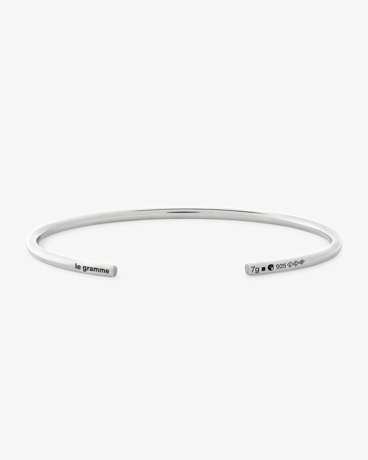 Le gramme 7g polished bangle bracelet