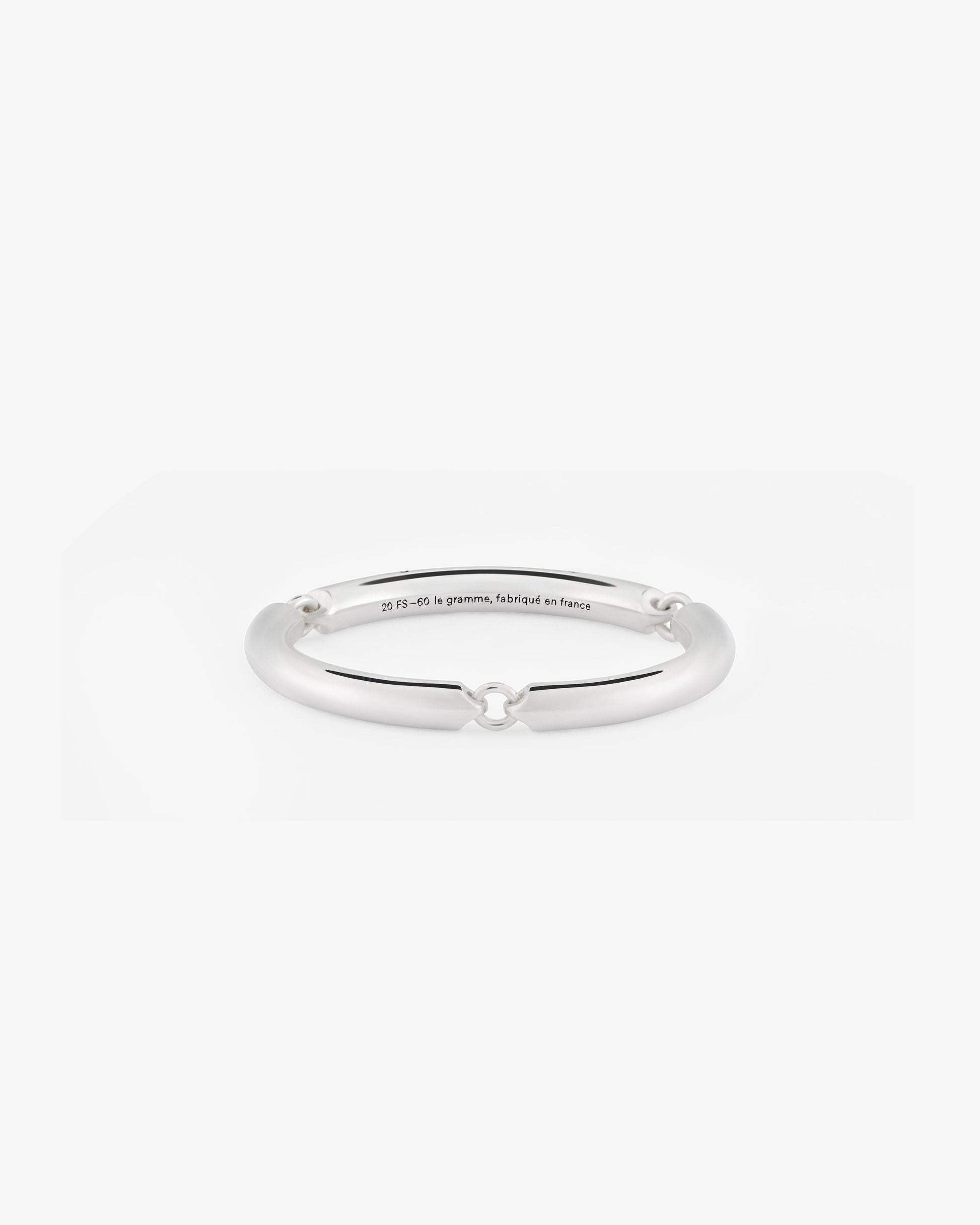 Le gramme 3g polished segment ring