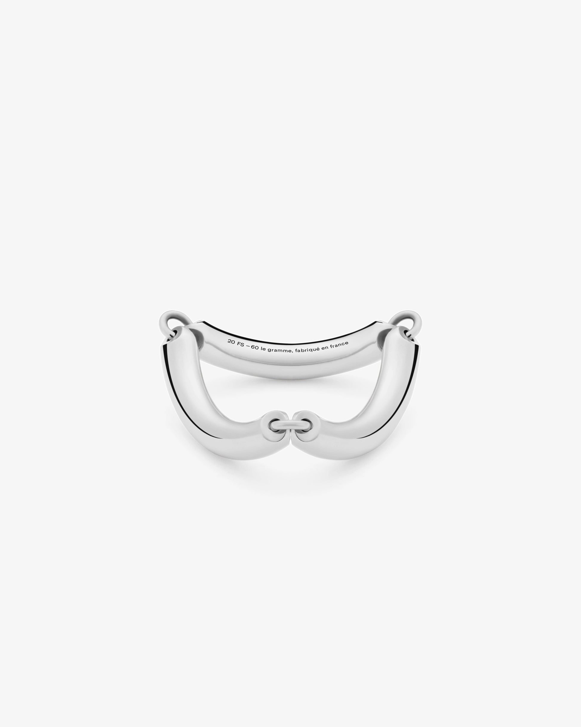 Le gramme 5g polished segment ring