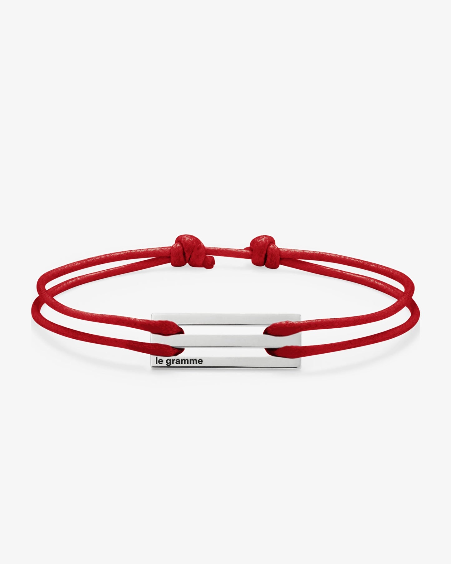 Le gramme 5g red cord bracelet