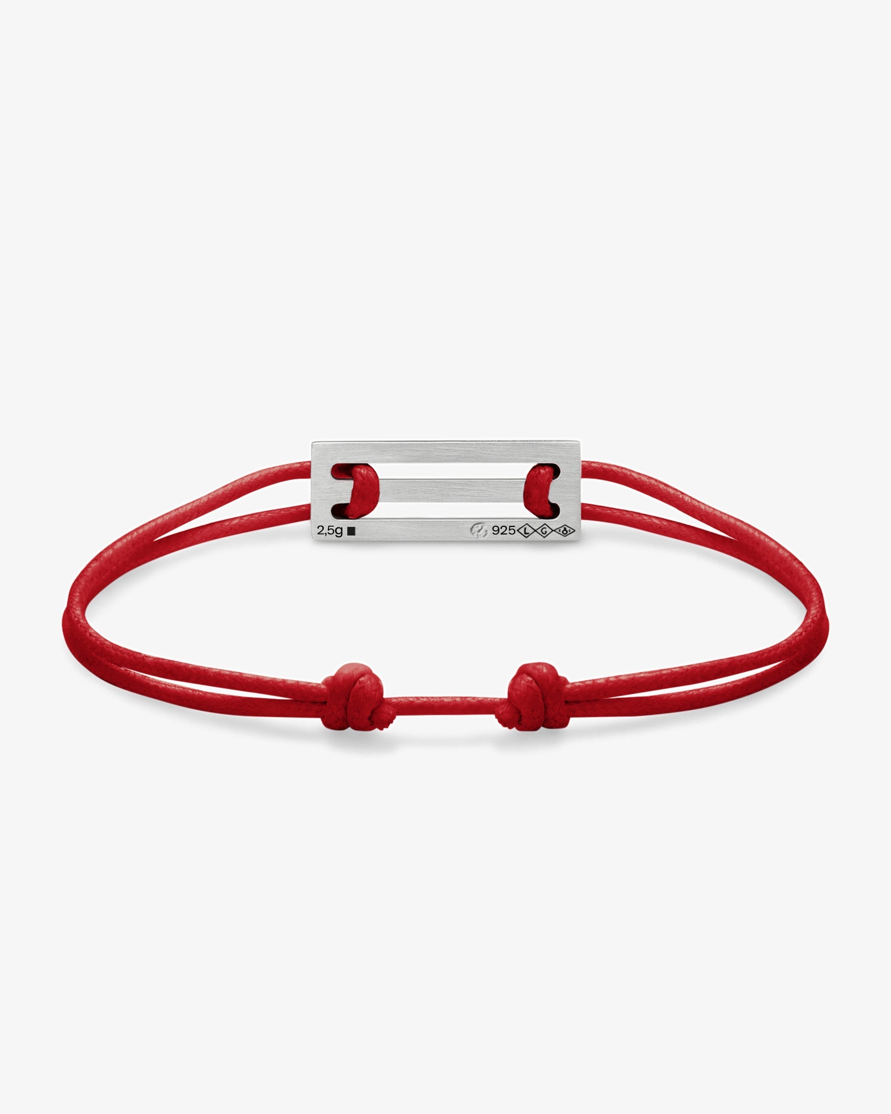 Le gramme 5g red cord bracelet