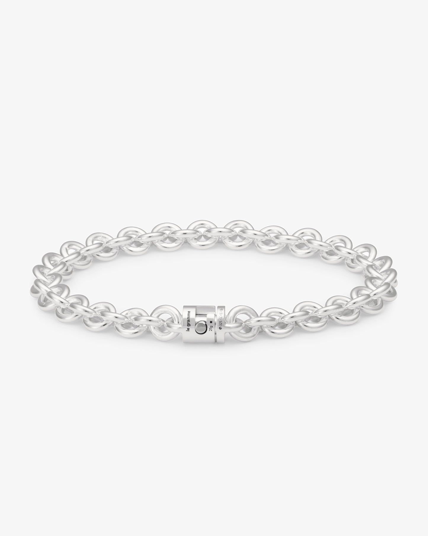 Le gramme 21g polished maillon bracelet