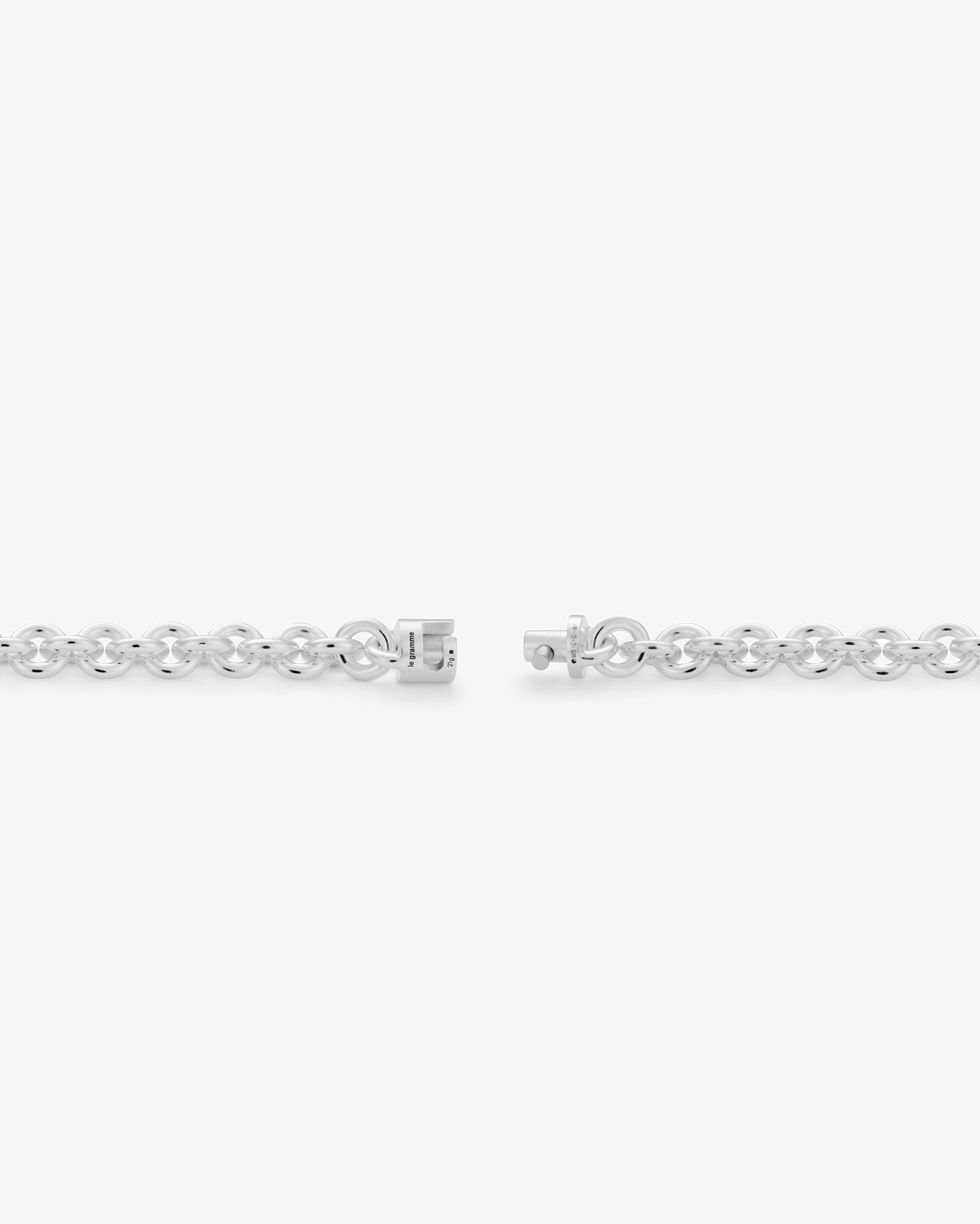Le gramme 21g polished maillon bracelet