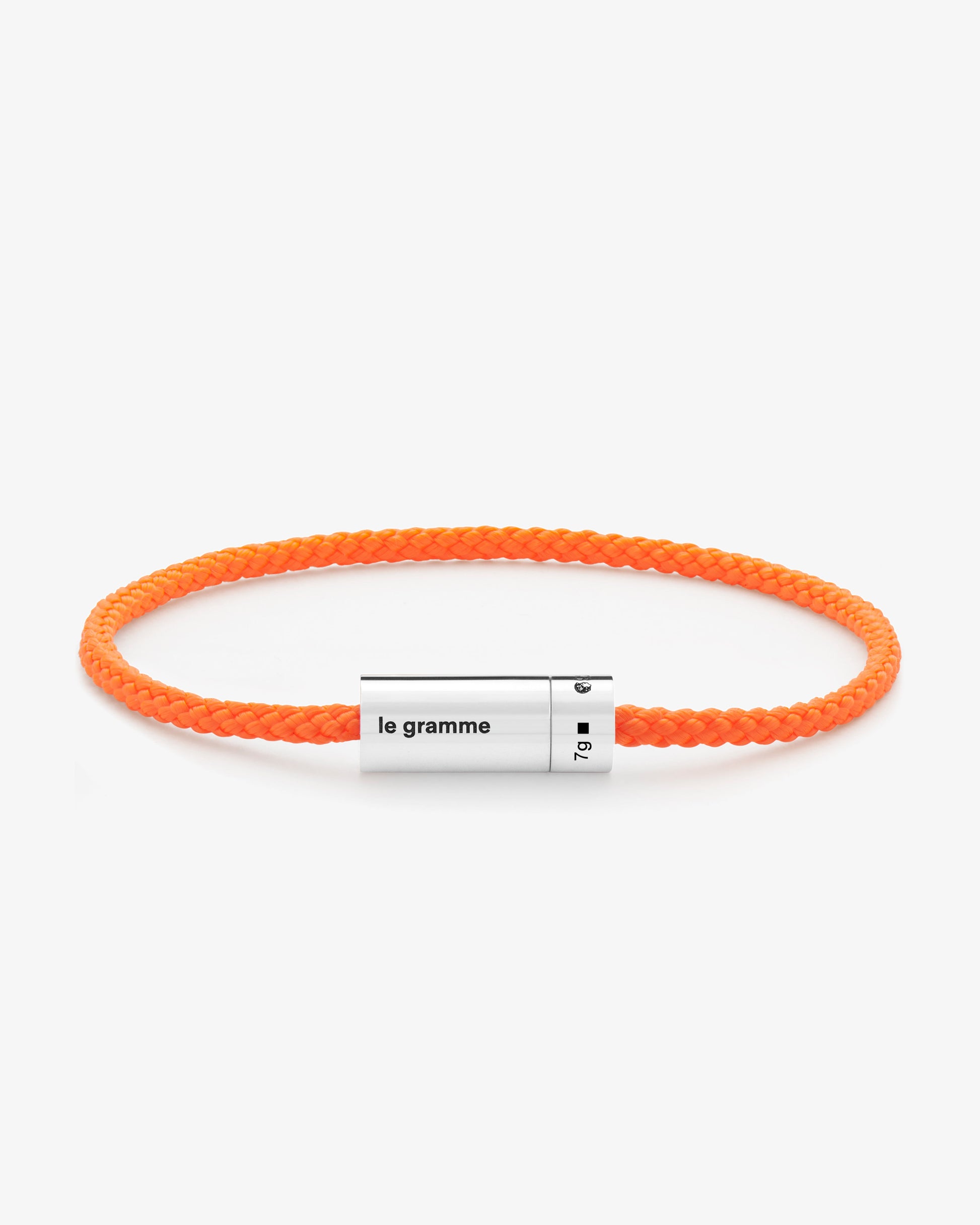 Le gramme 7g polished orange nato bracelet