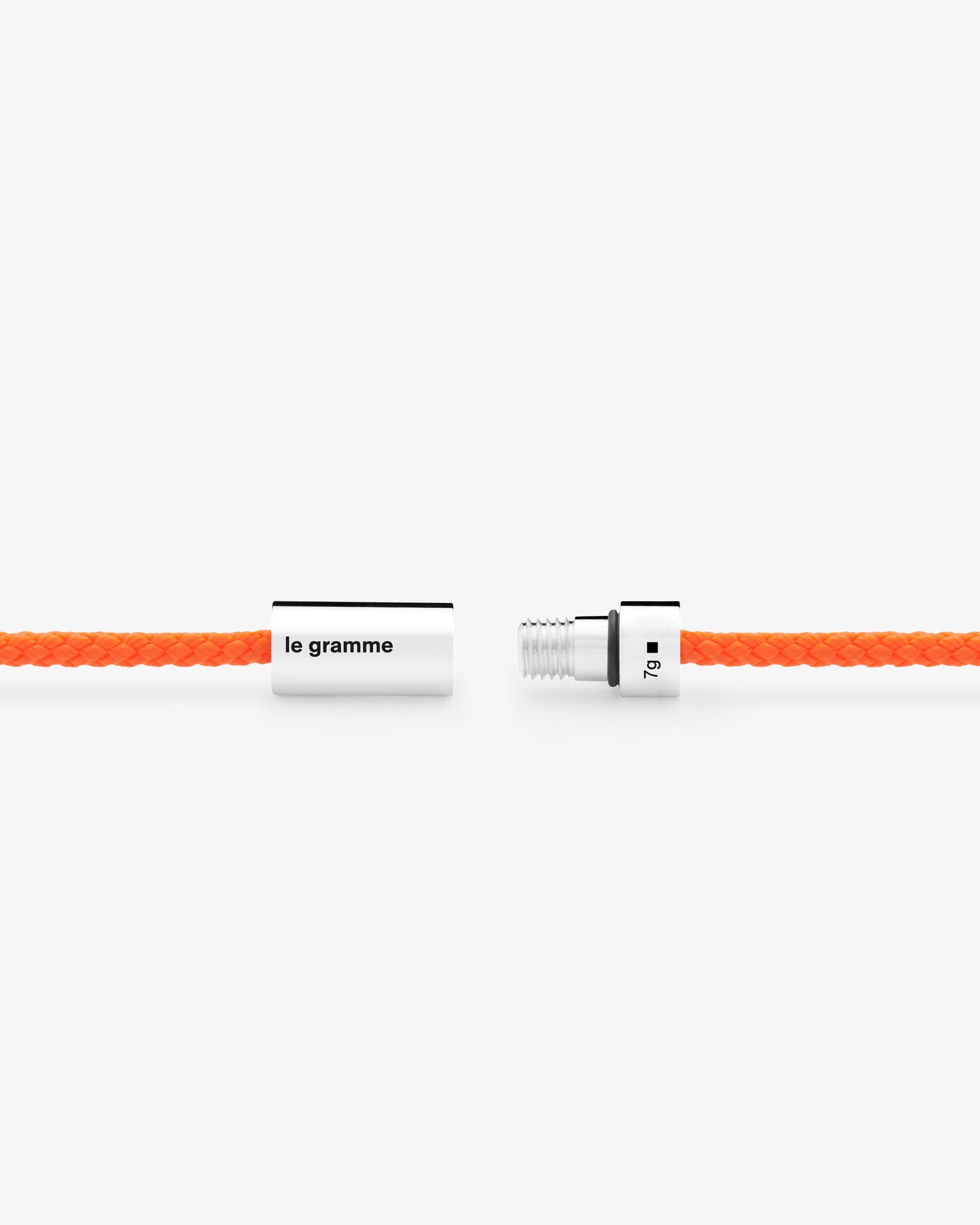 Le gramme 7g polished orange nato bracelet