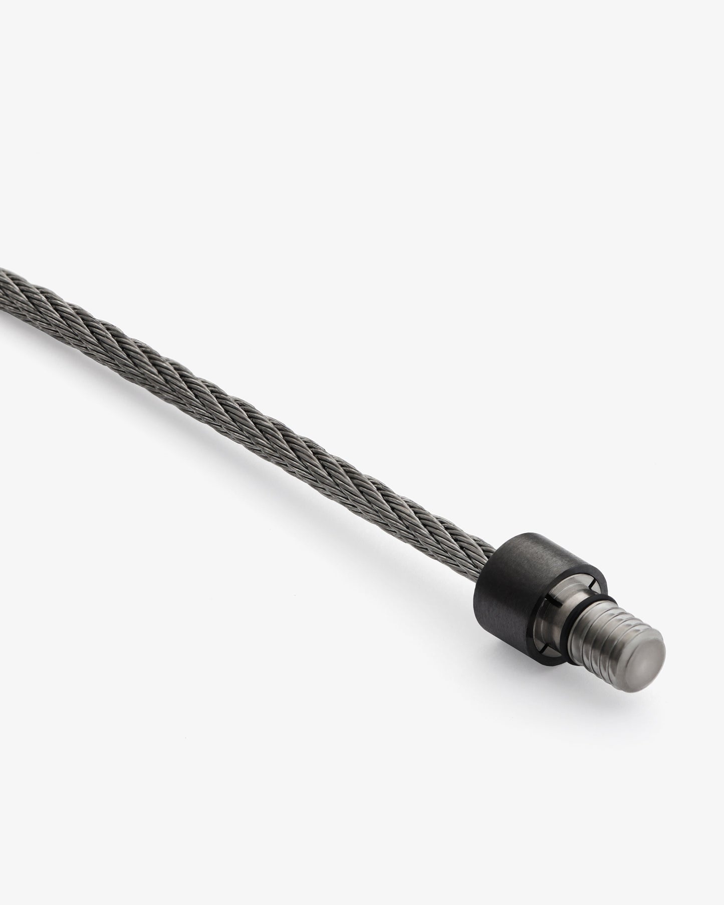 Le gramme 7g brushed ceramic cable bracelet