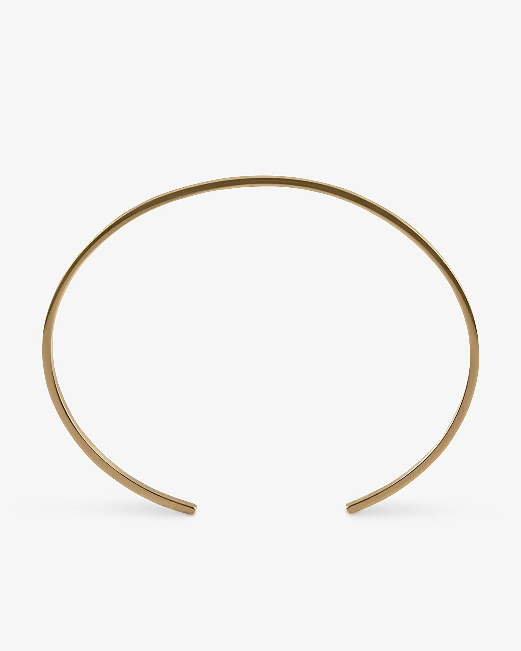 Le gramme 7g brushed 18k gold ribbon bracelet