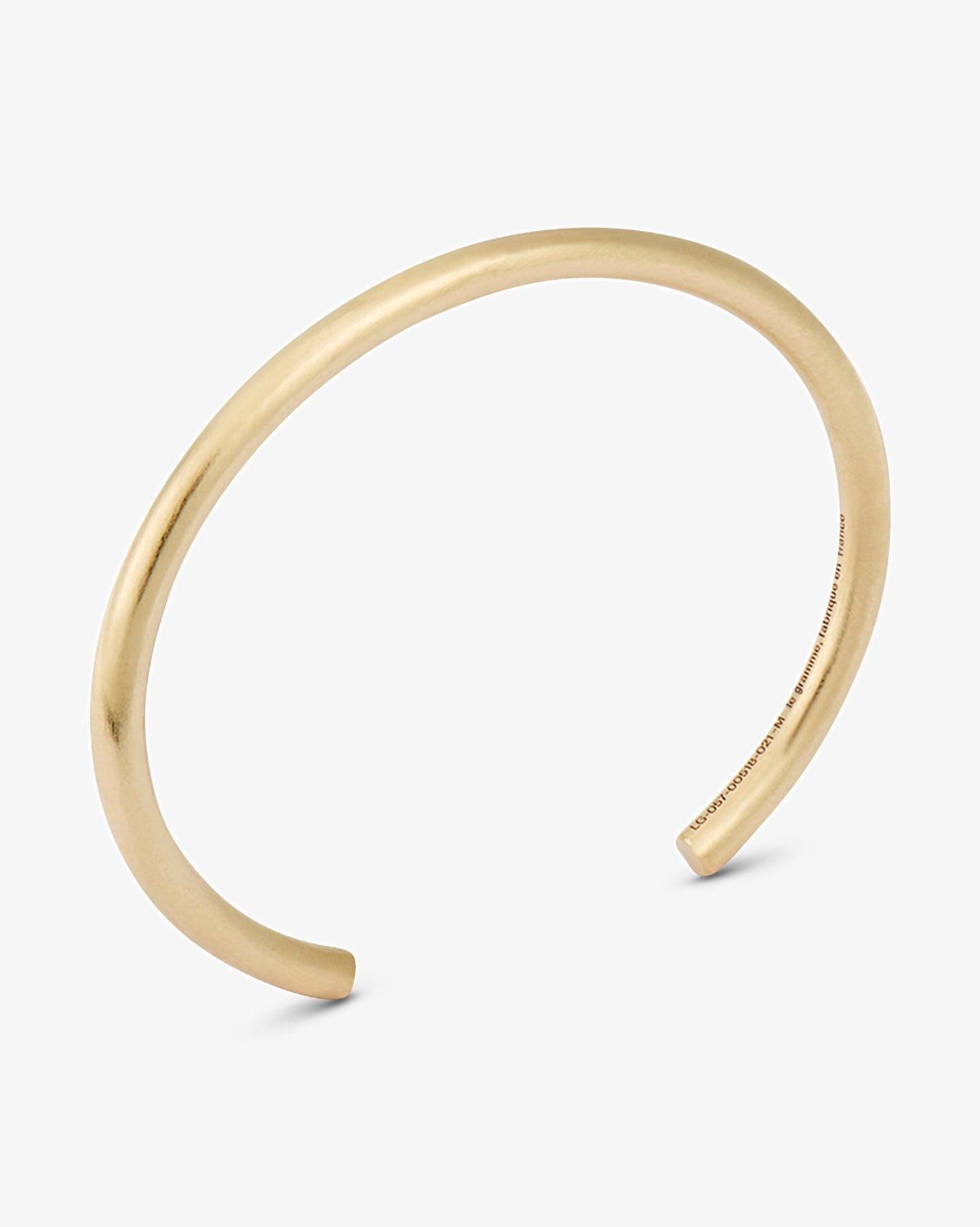 Le gramme 29g brushed 18k gold bangle bracelet