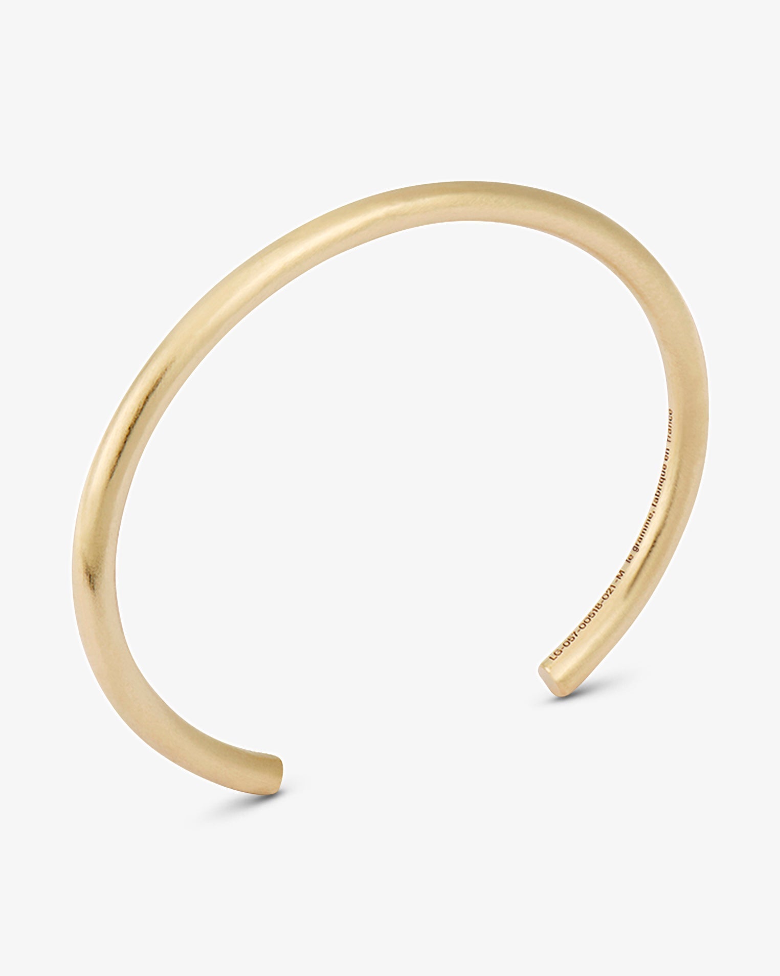 Le gramme 29g brushed 18k gold bangle bracelet