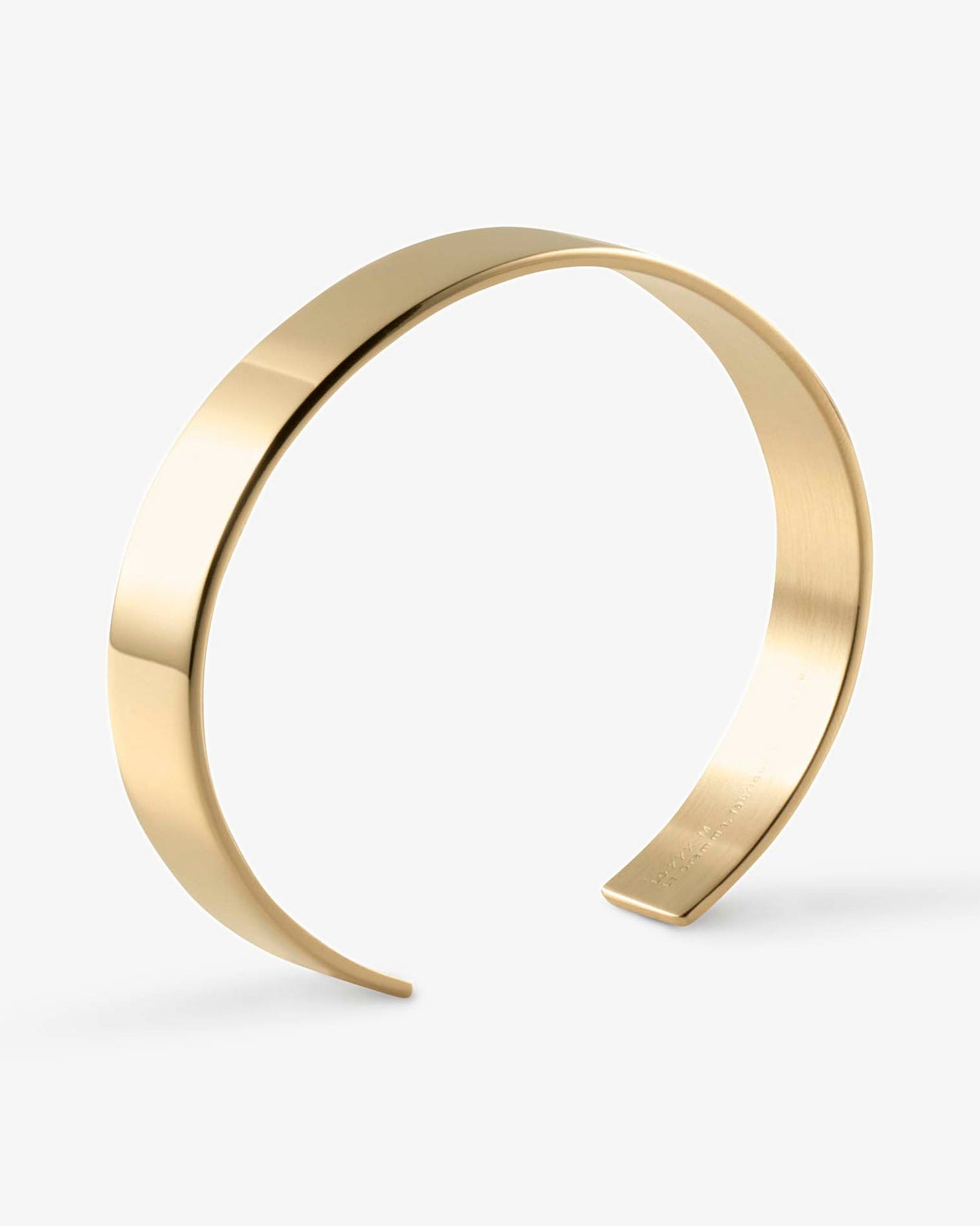 Le gramme 33g polished 18k gold ribbon bracelet