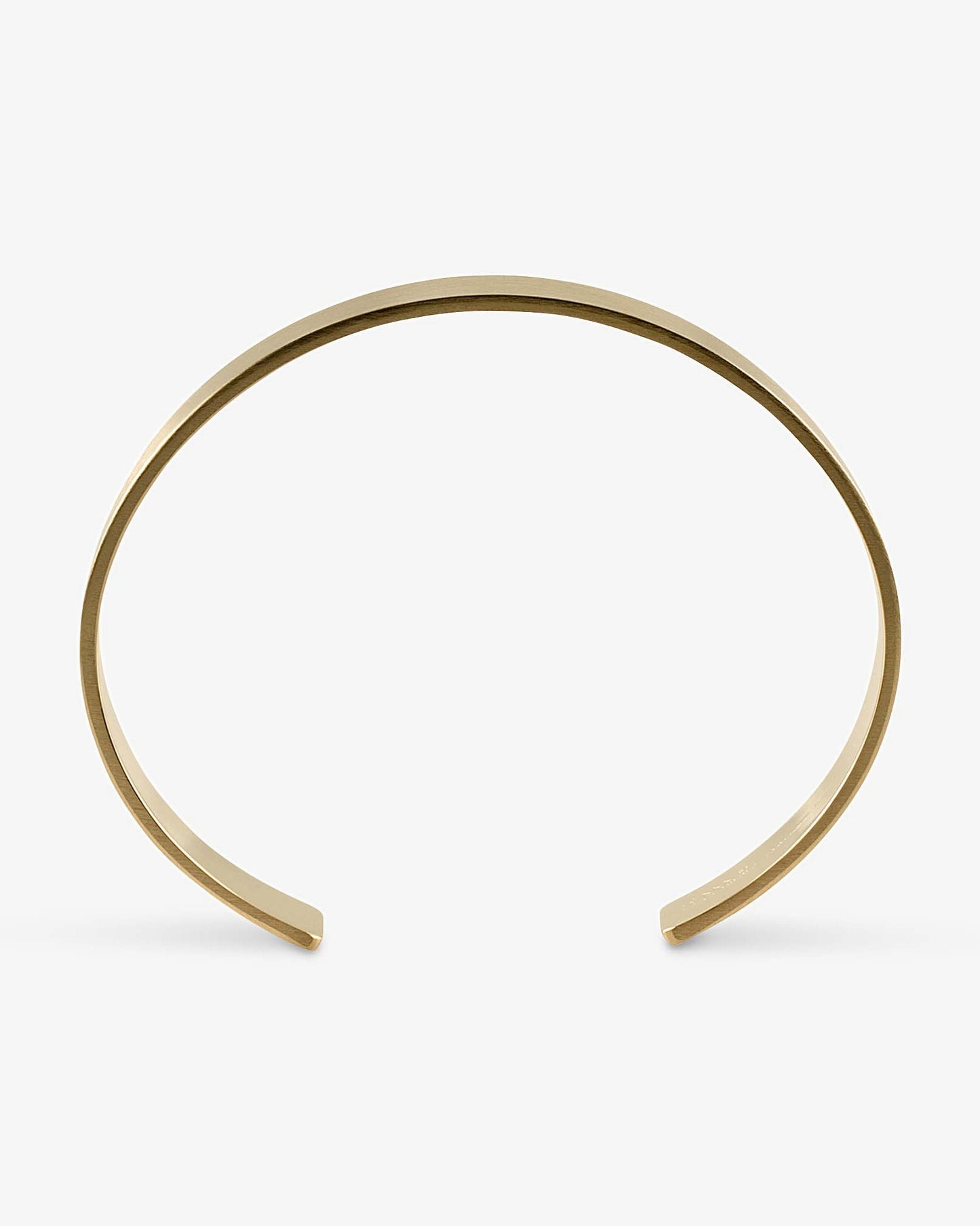 Le gramme 33g polished 18k gold ribbon bracelet