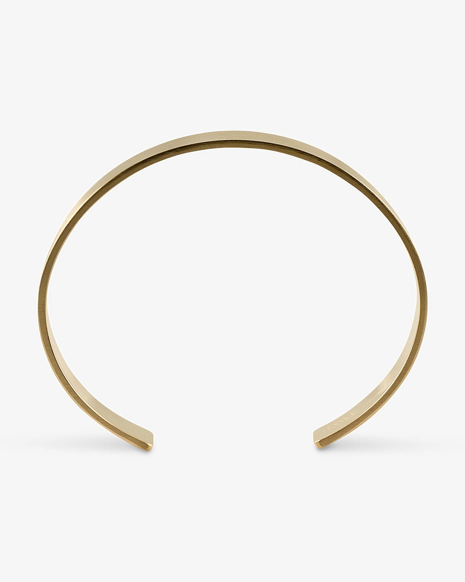 Le gramme 33g polished 18k gold ribbon bracelet