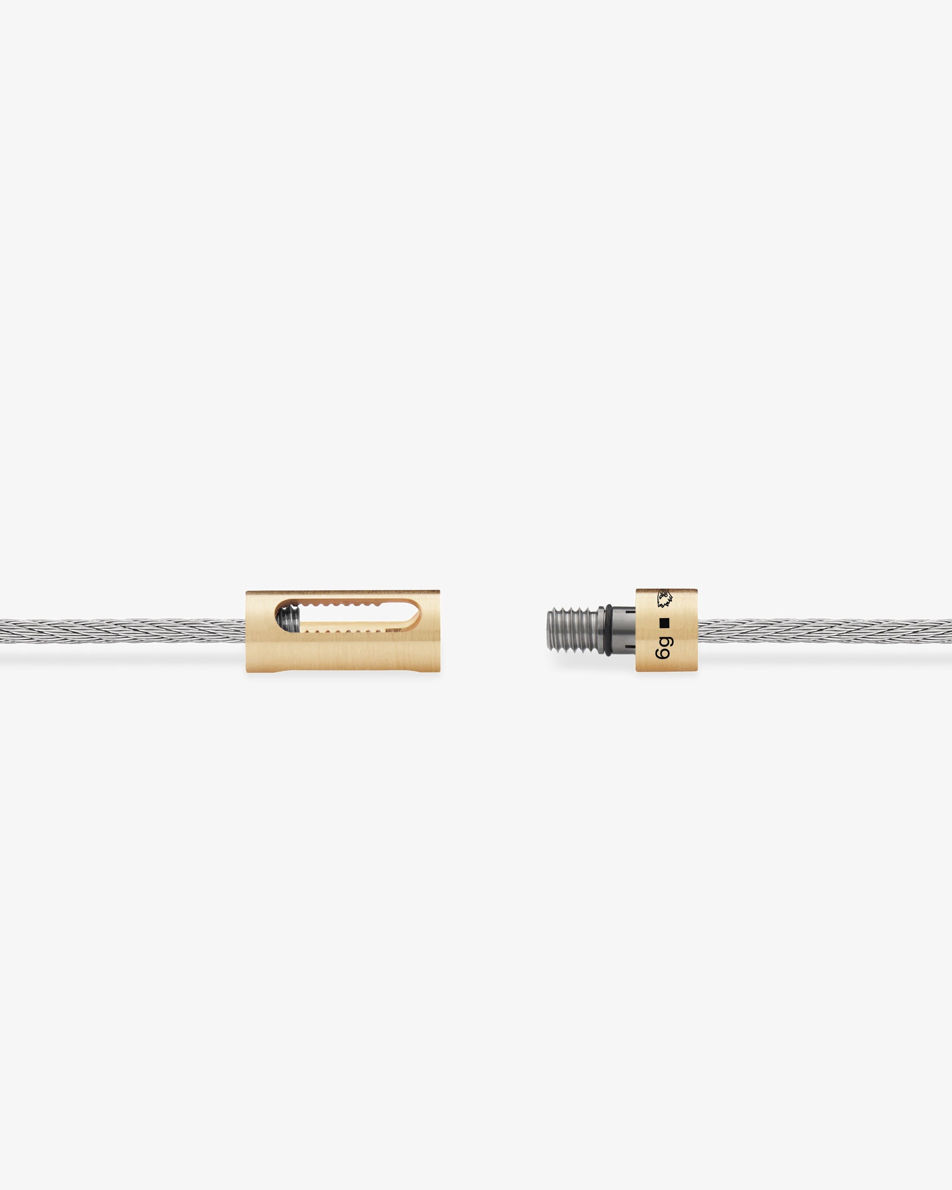 Le gramme 6g punched cable bracelet