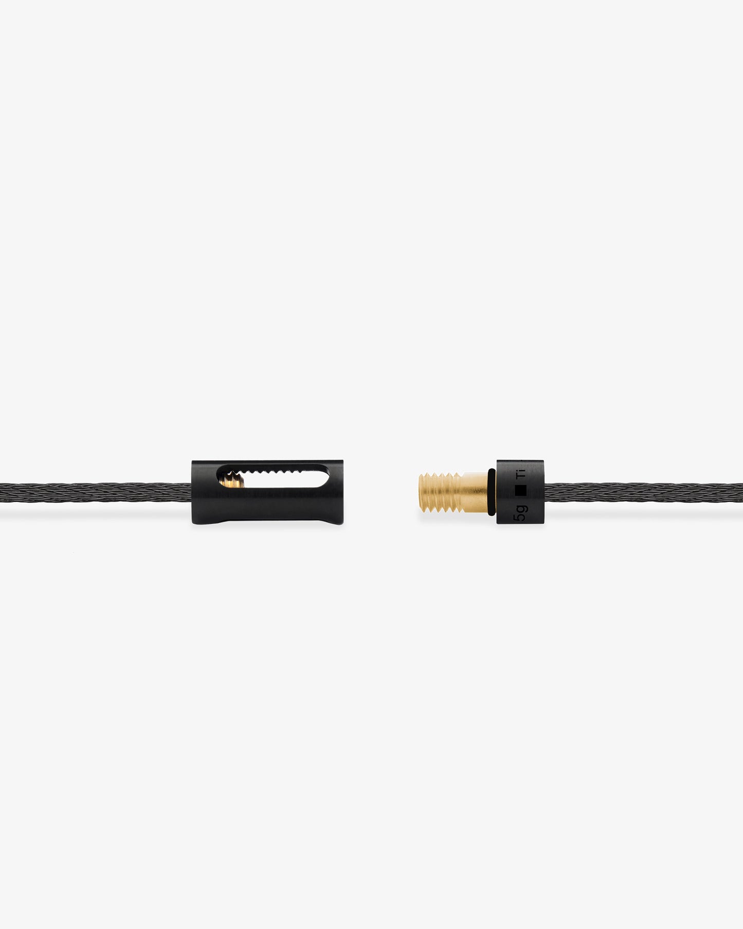 Le gramme 5g punched cable bracelet