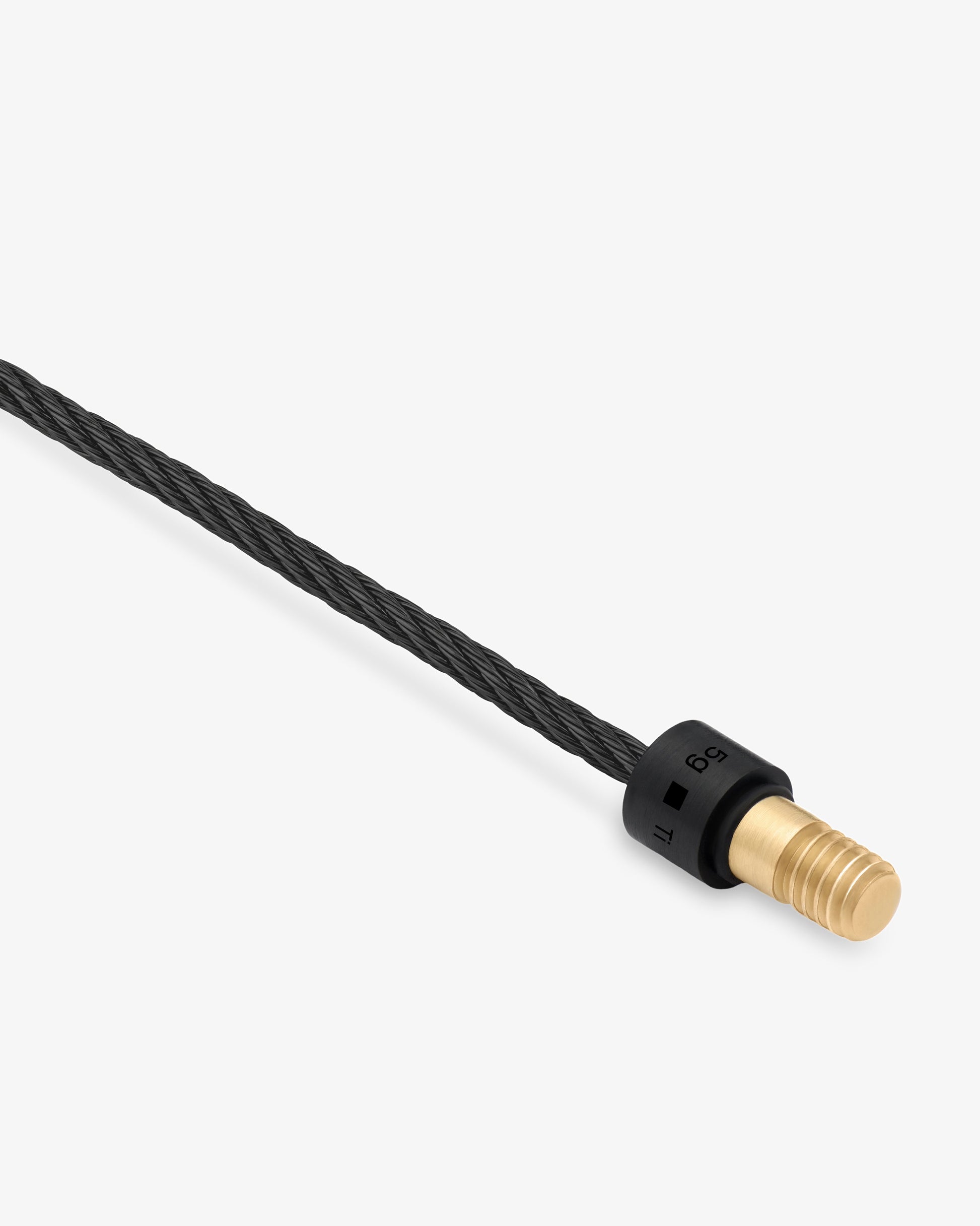 Le gramme 5g punched cable bracelet