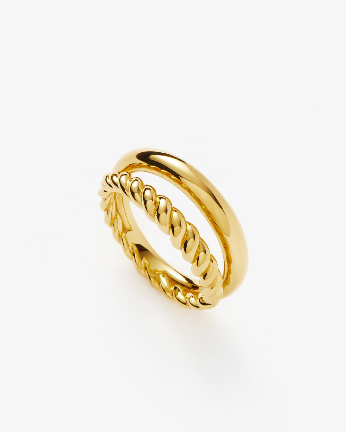 Missoma Radial Ring in gold vermeil