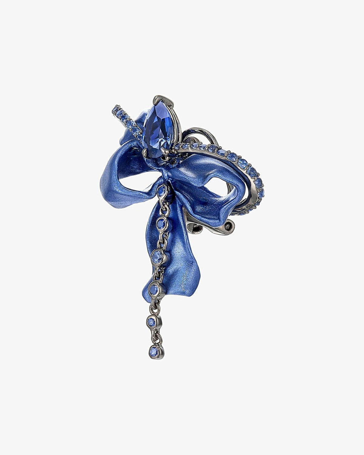 Anabela Chan Midnight Cupid's Bow Earrings