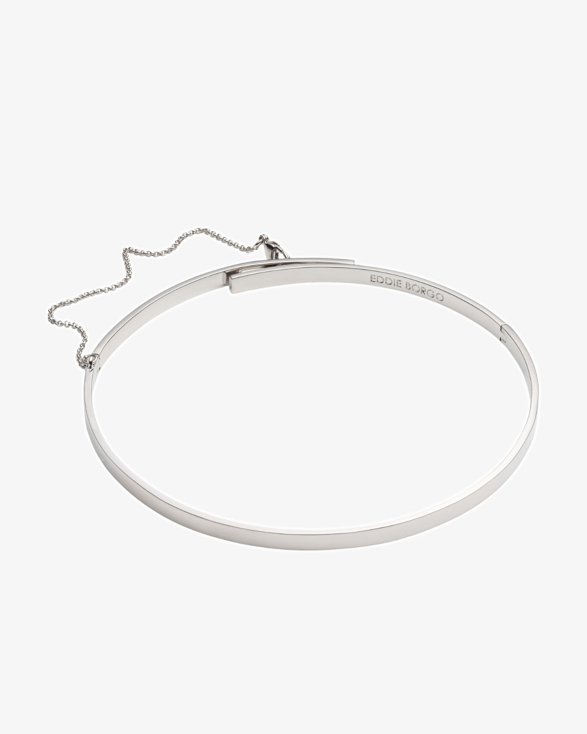 Eddie Borgo Thin Safety Chain Choker Necklace