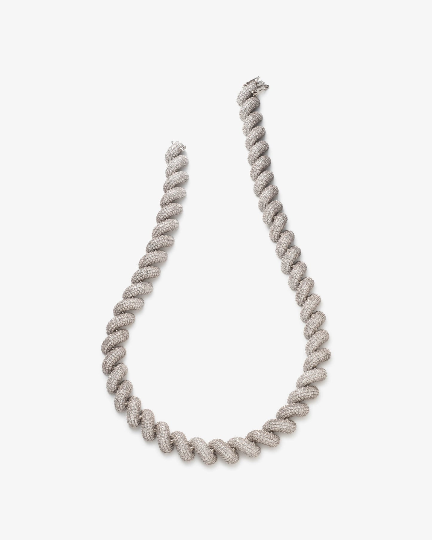 Eddie Borgo Rope Pavé Necklace