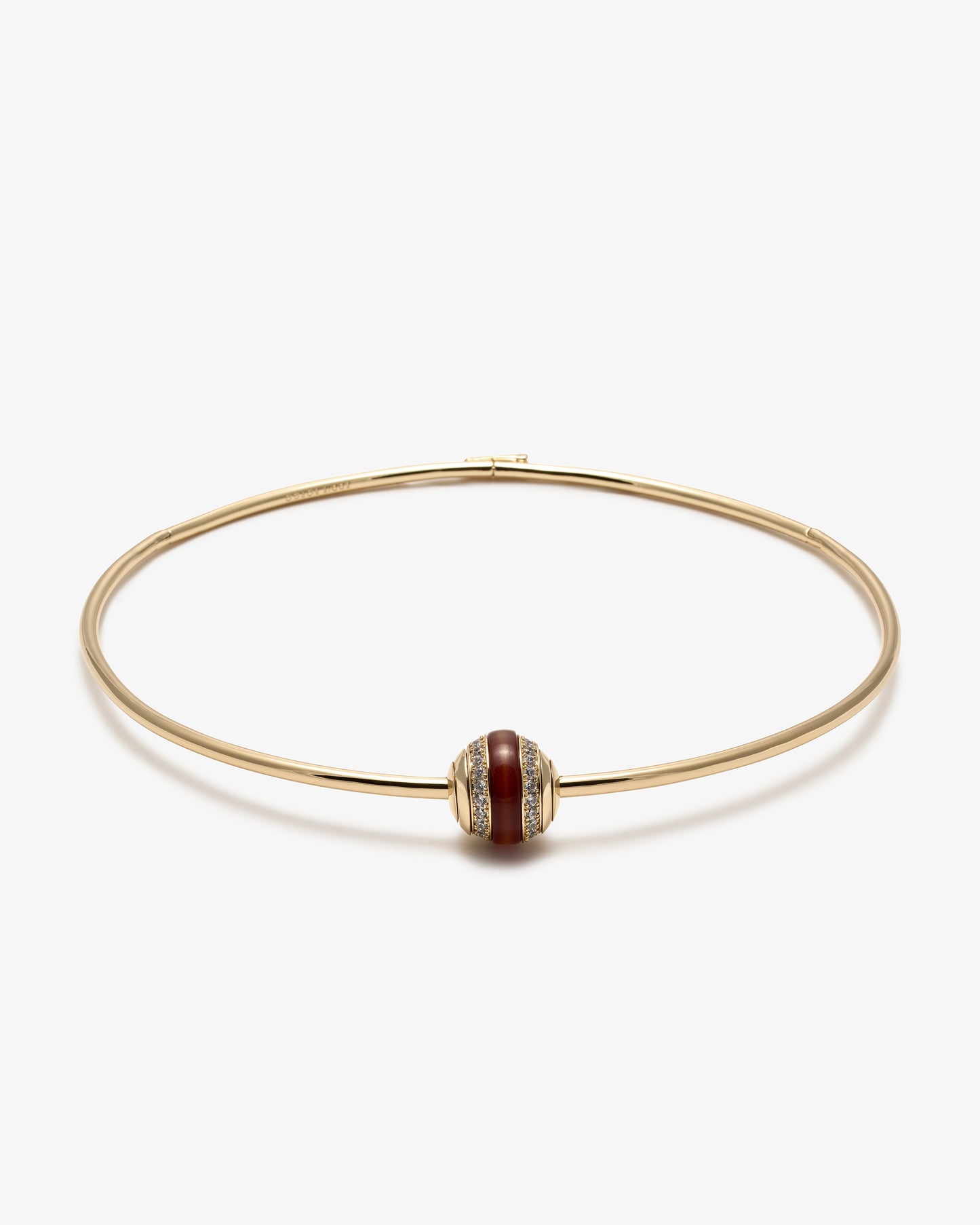 Eddie Borgo Carnelian Pave Lenox Collar