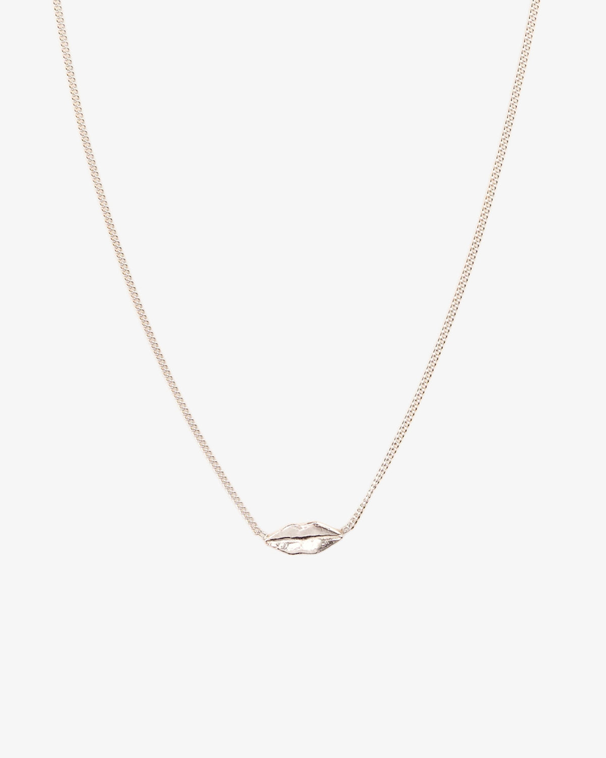 Wouters & Hendrix Lip Necklace, side view