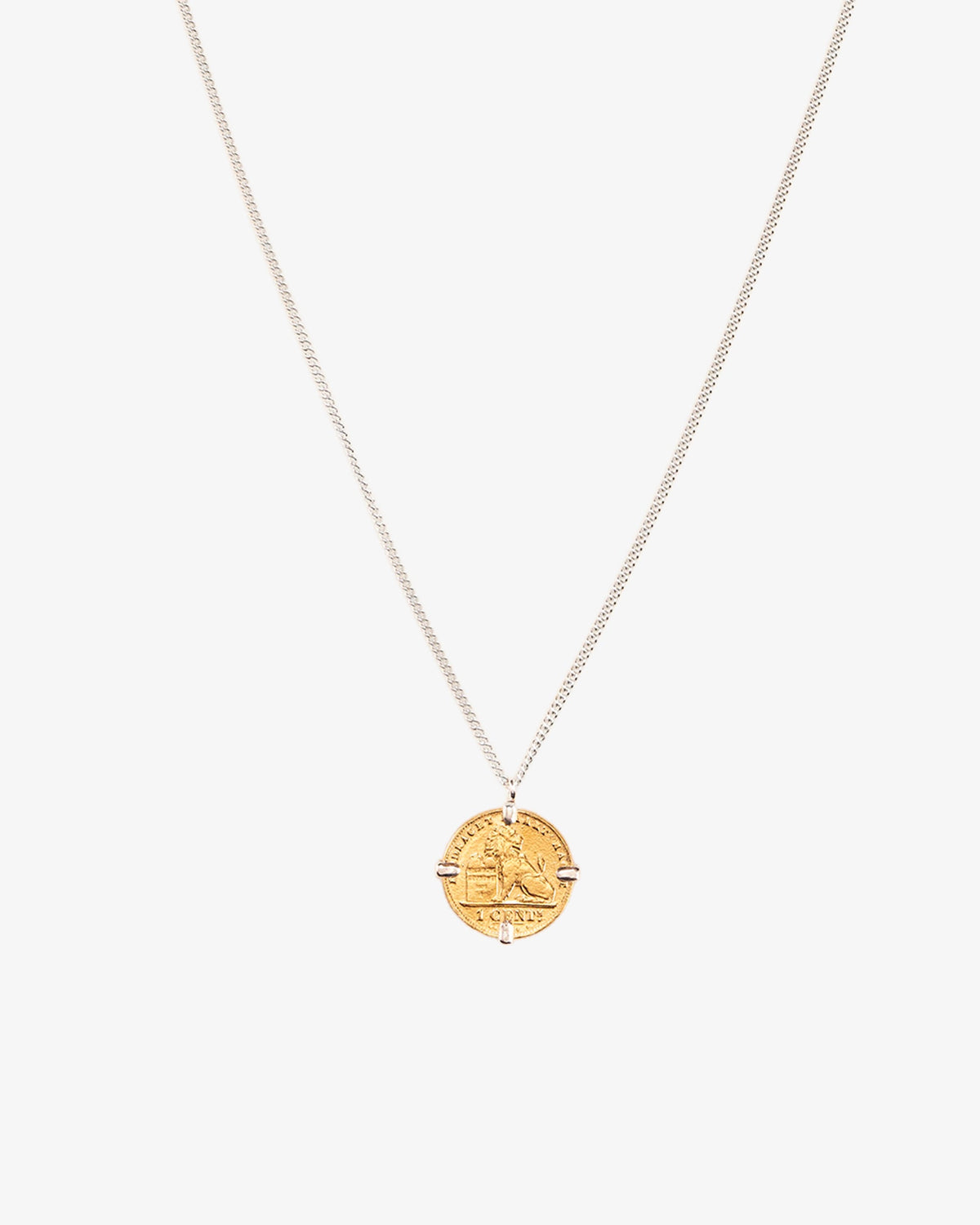 Wouters & Hendrix Coin Necklace, side view