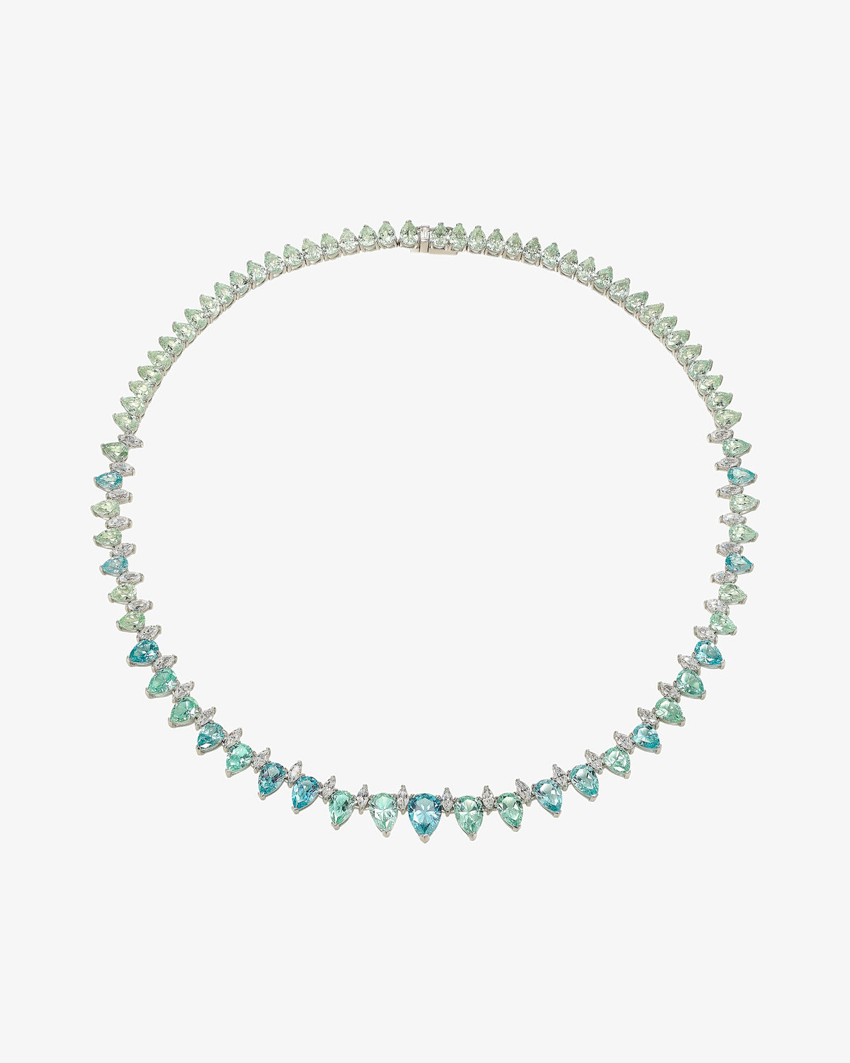 Anabela Chan Ocean Sapphire Infinity Necklace