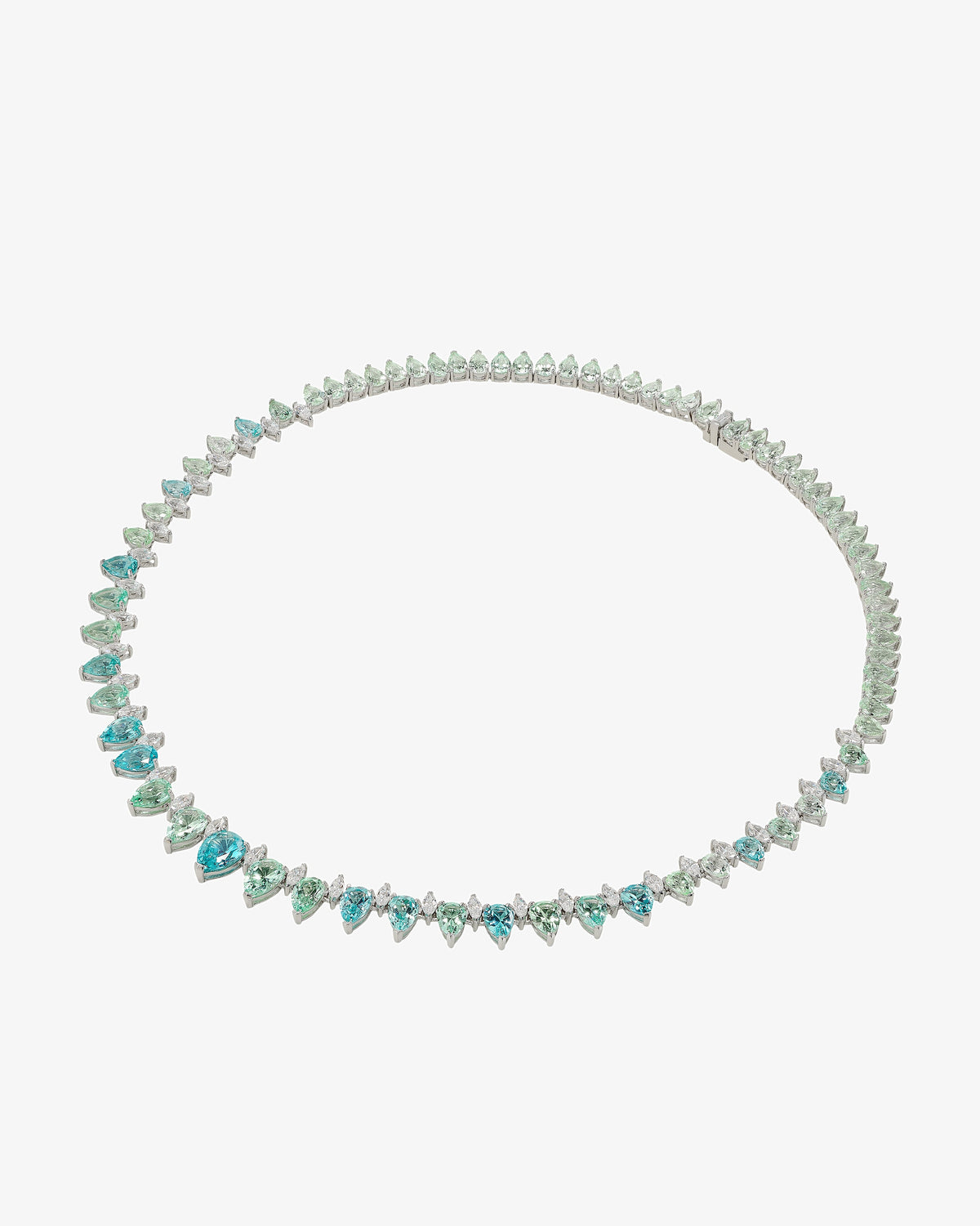 Anabela Chan Ocean Sapphire Infinity Necklace