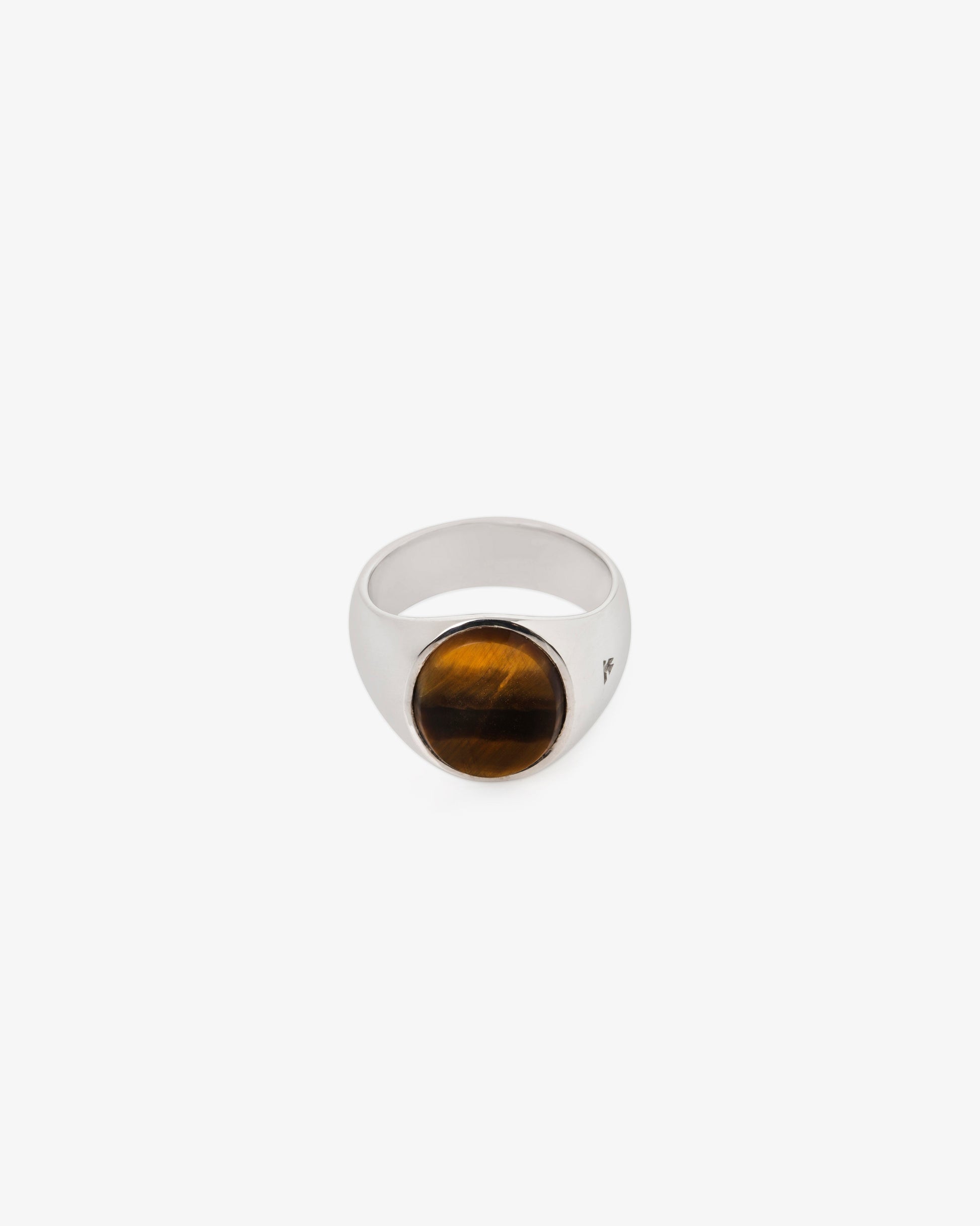 Tom Wood Oval Tiger Eye Ring