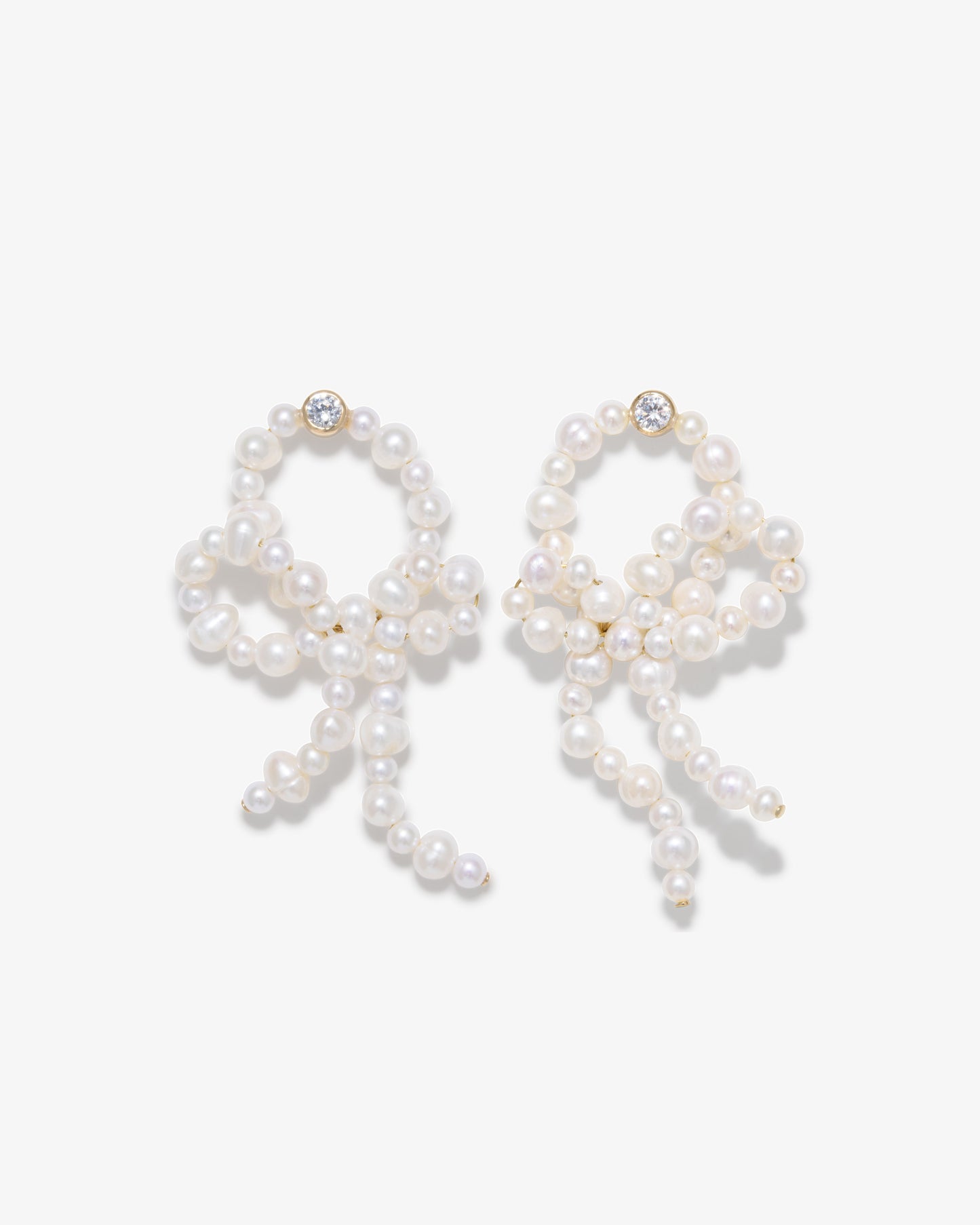 Completed Works – Loop The Loop Earrings