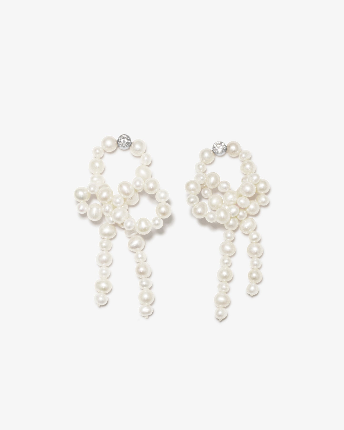 Completed Works – Loop The Loop Earrings