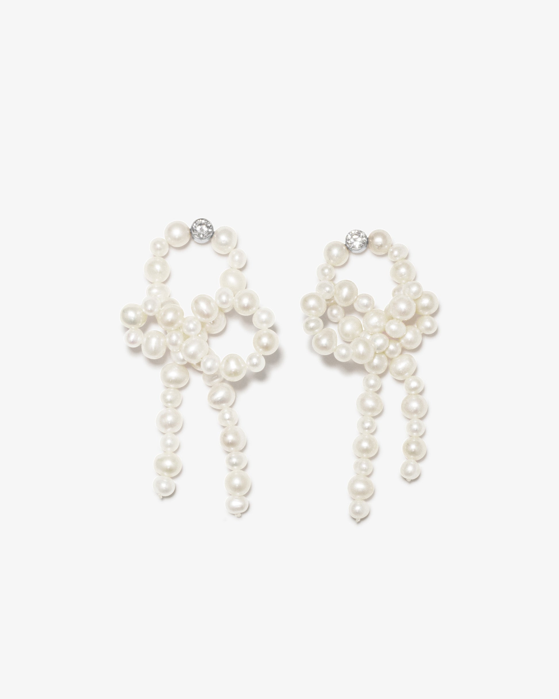 Completed Works – Loop The Loop Earrings