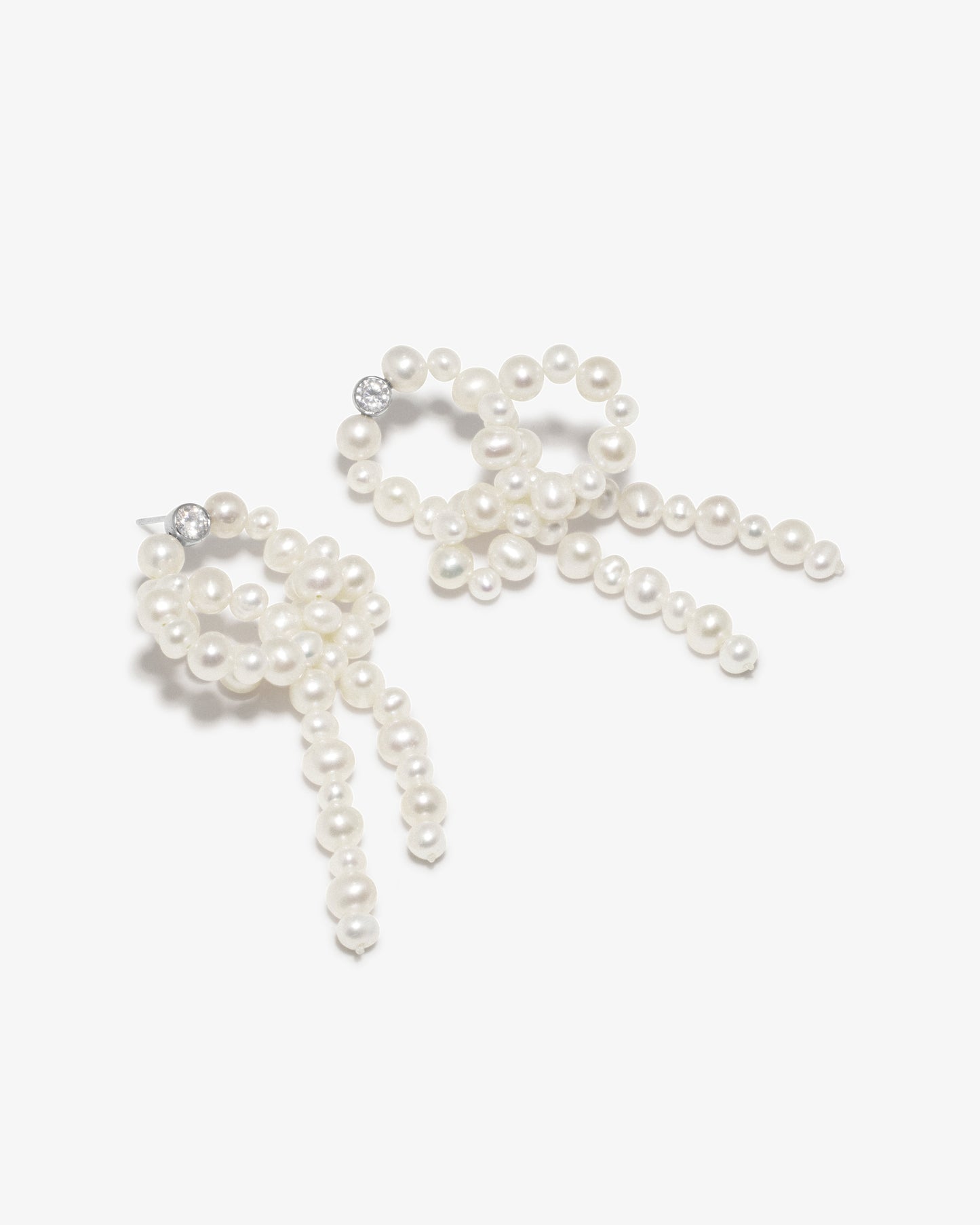 Completed Works – Loop The Loop Earrings