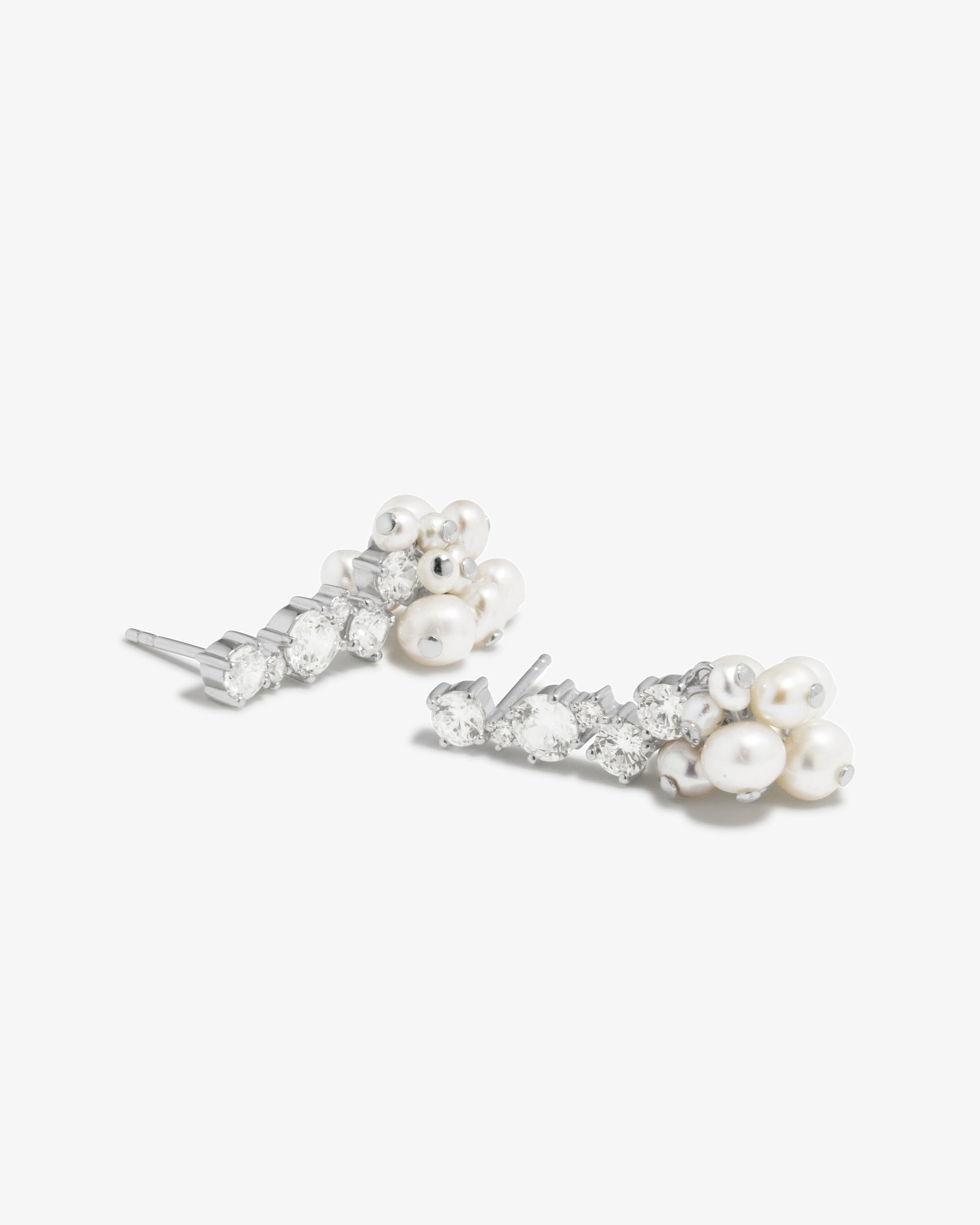 Completed Works – Pearl Eearrings
