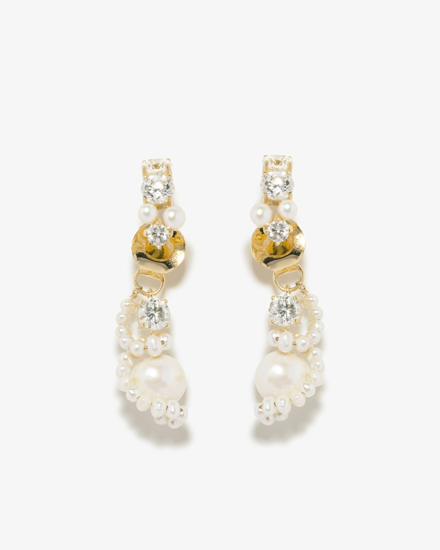Completed Works – Pearl Earrings