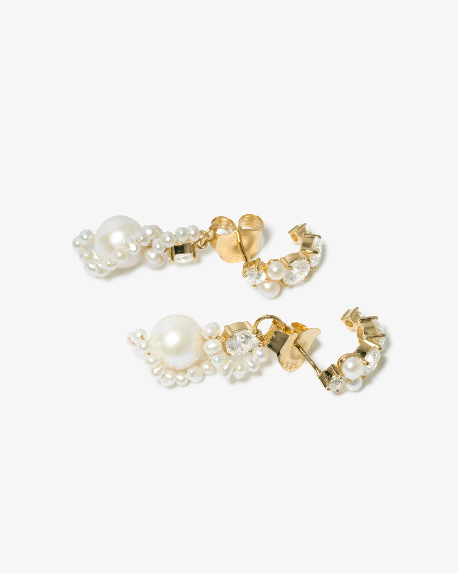 Completed Works – Pearl Earrings