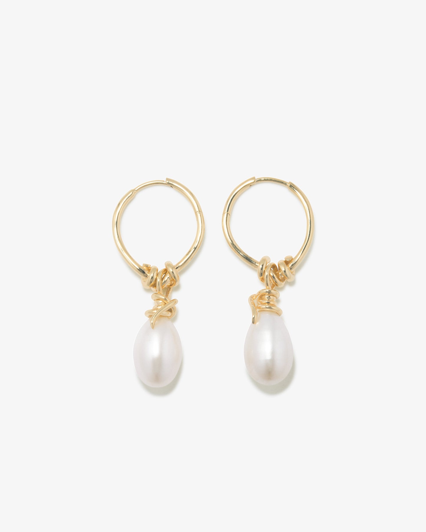 Completed Works – Pearl Earrings