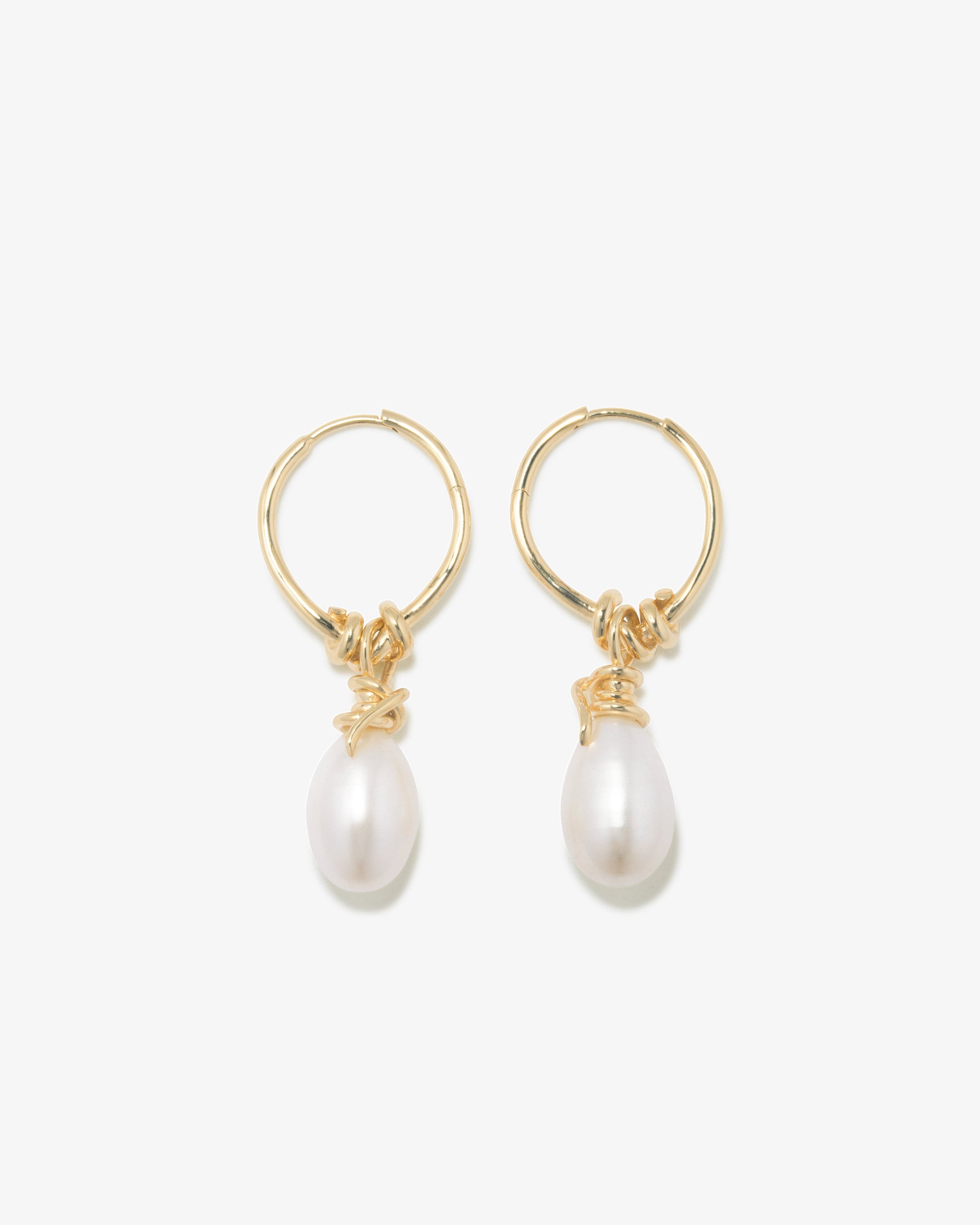 Completed Works – Pearl Earrings