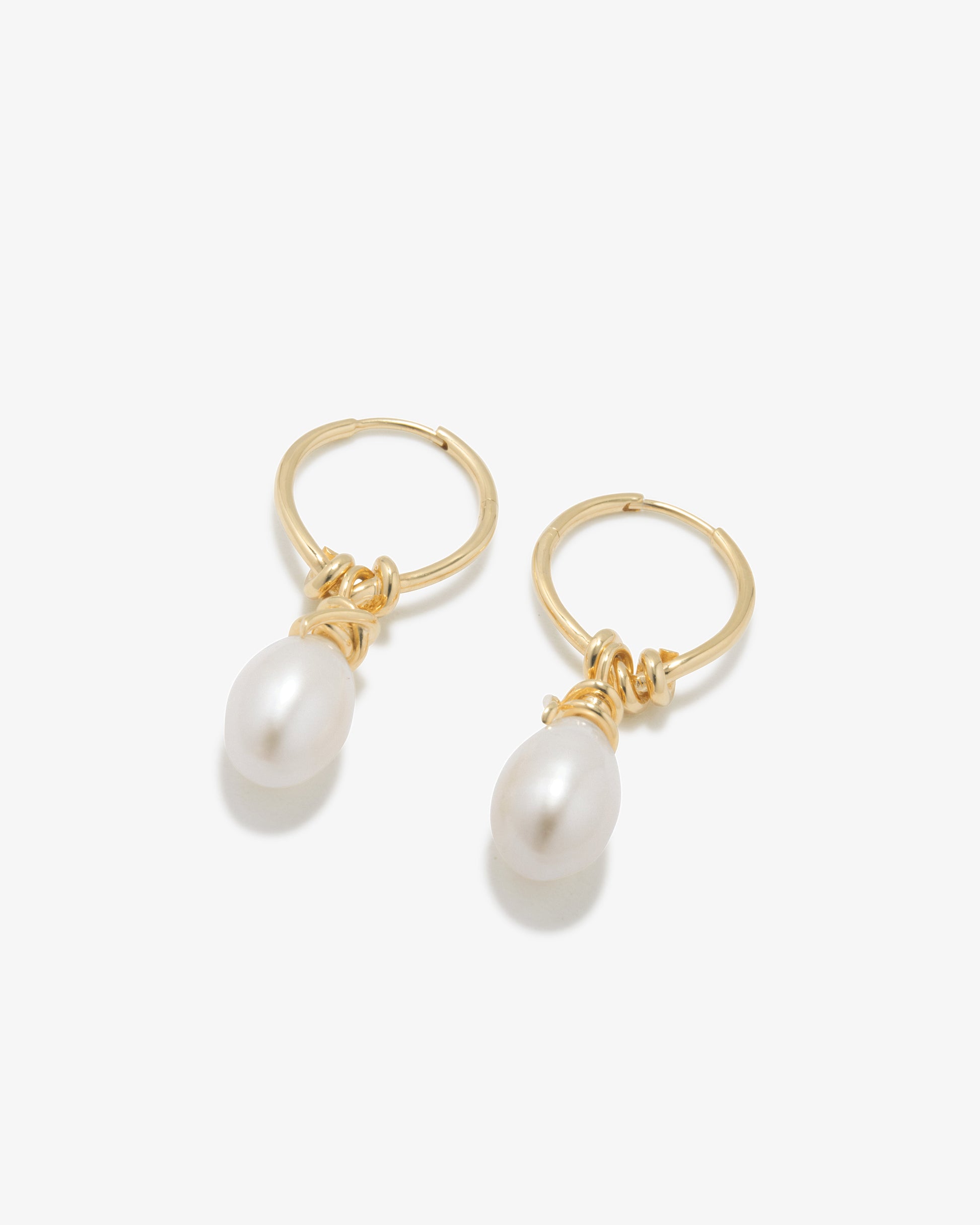 Completed Works – Pearl Earrings