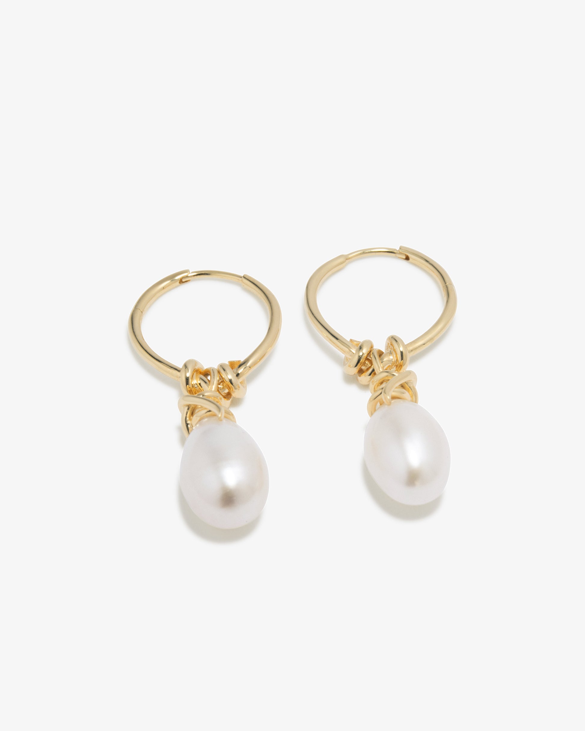 Completed Works – Pearl Earrings
