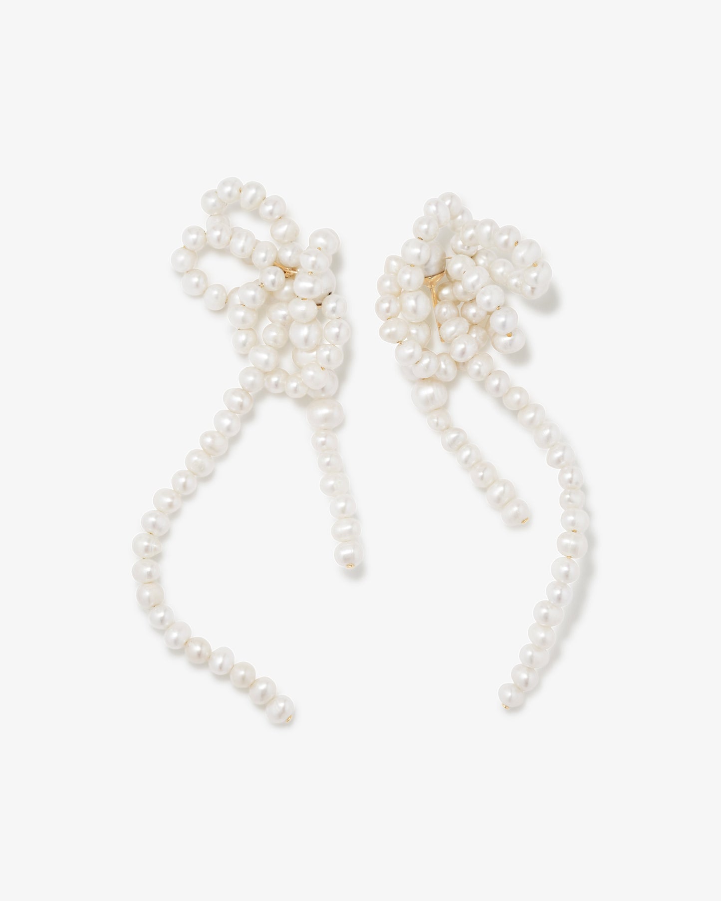 Completed Works – Pearl Earrings