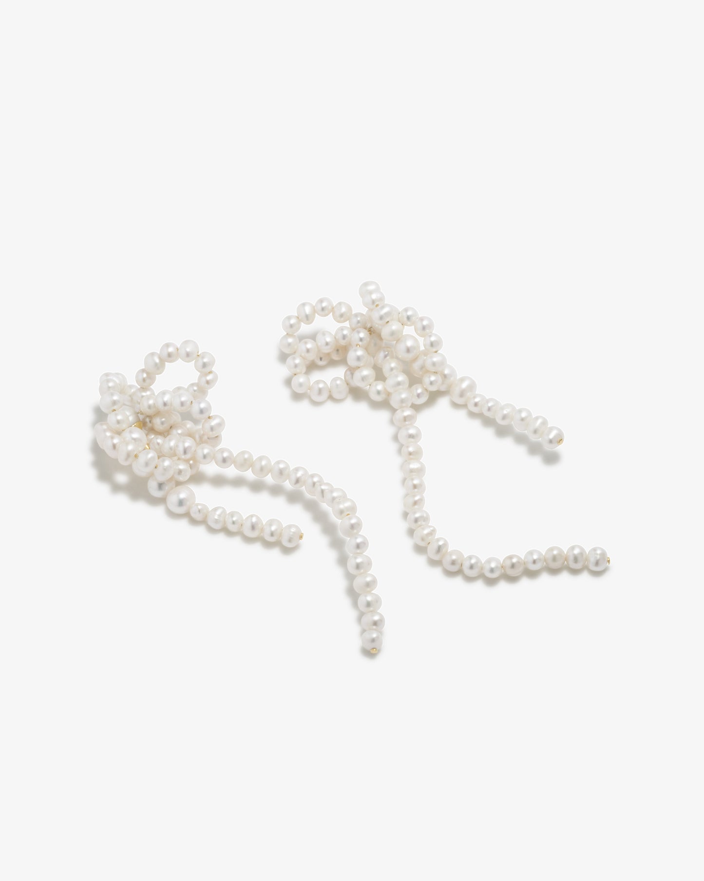 Completed Works – Pearl Earrings