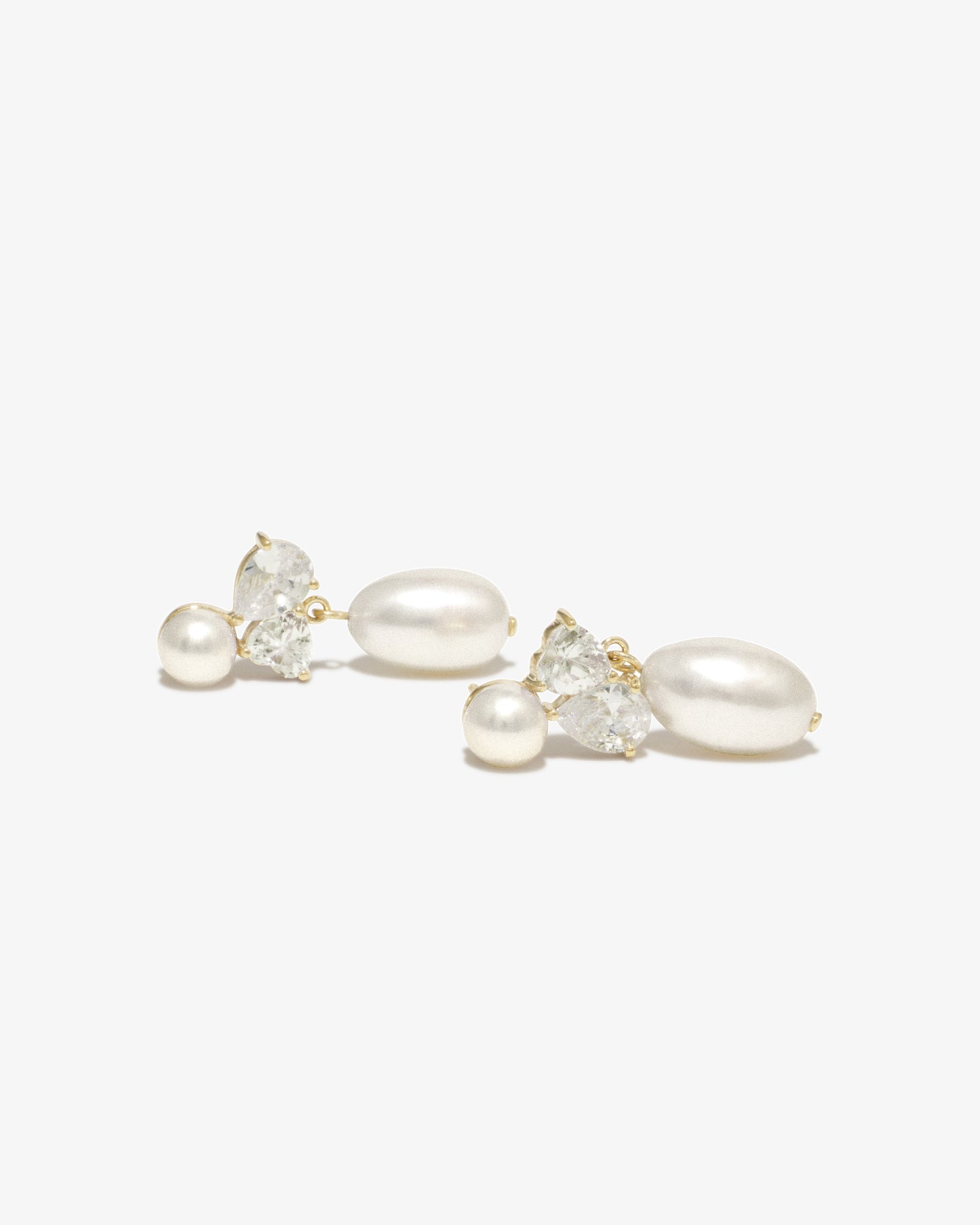 Completed Works – Infinity S Reversal Earrings