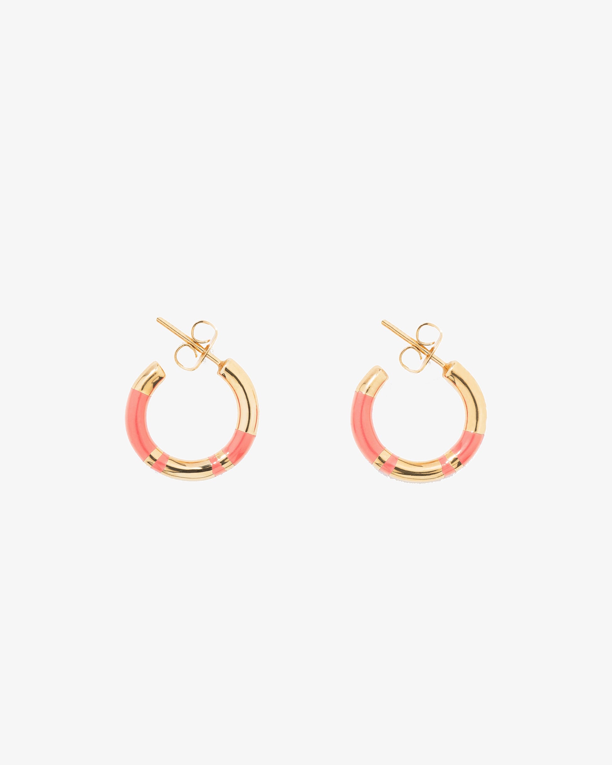 Aurelie Bidermann Pink Positano Earrings
