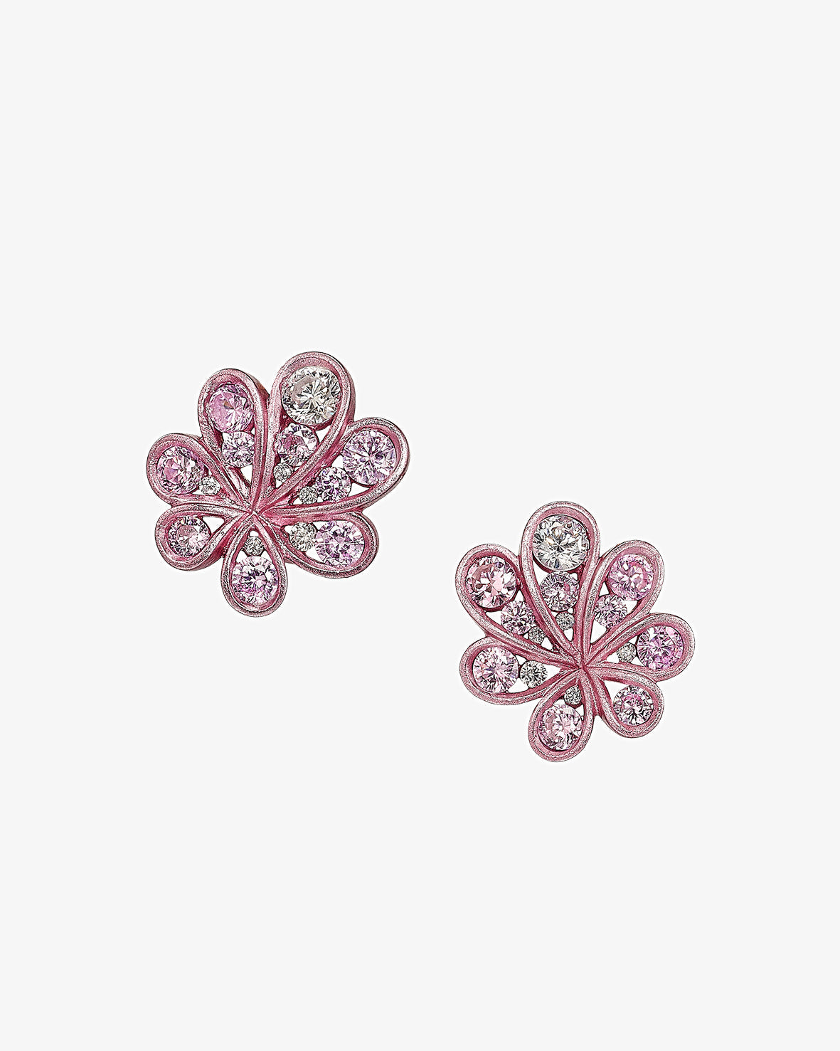 Anabela Chan Pale Rose Chanterelle Studs